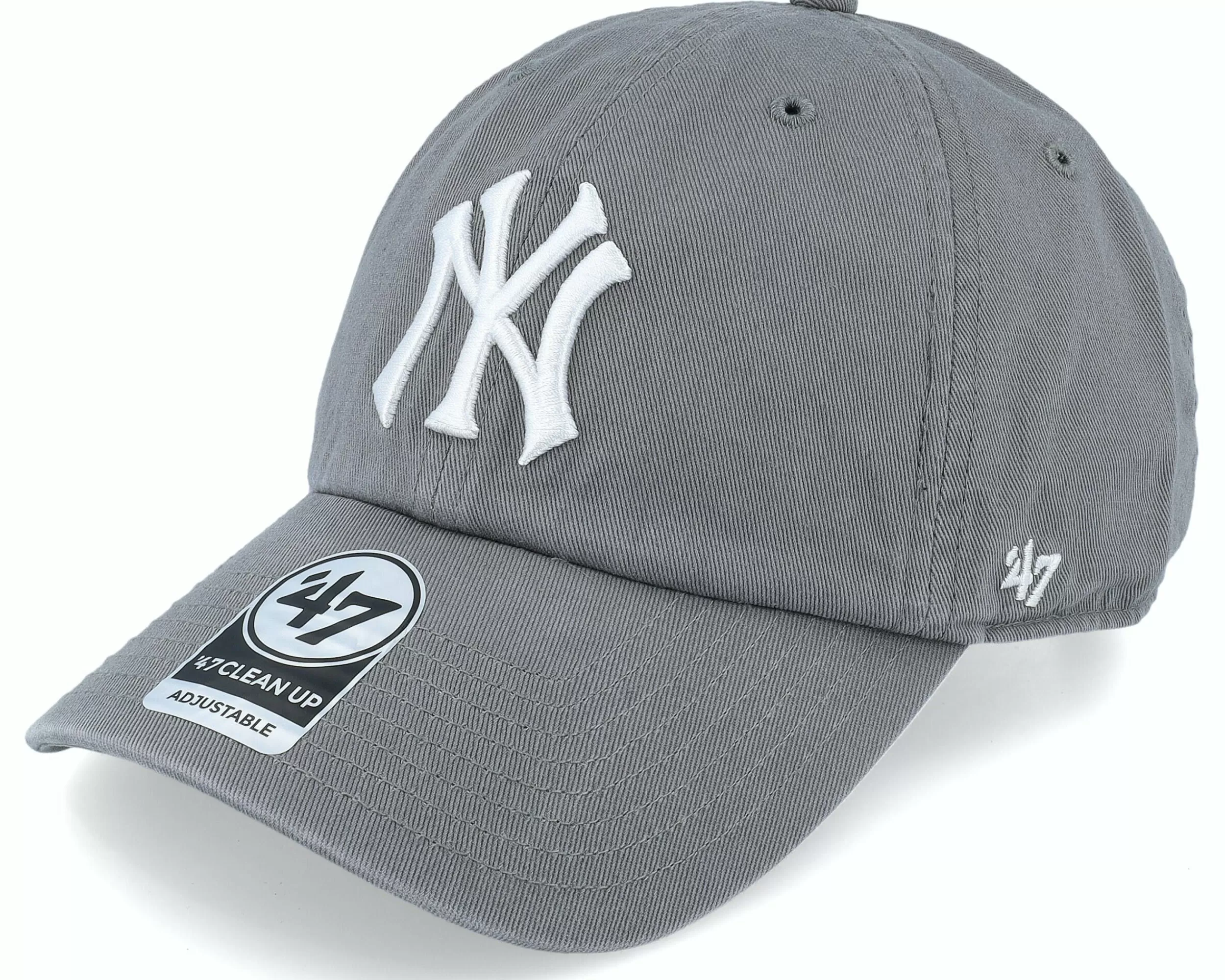 47 Brand New York Yankees Clean Up Dark Grey Dad Cap - -Unisex Dad Cap
