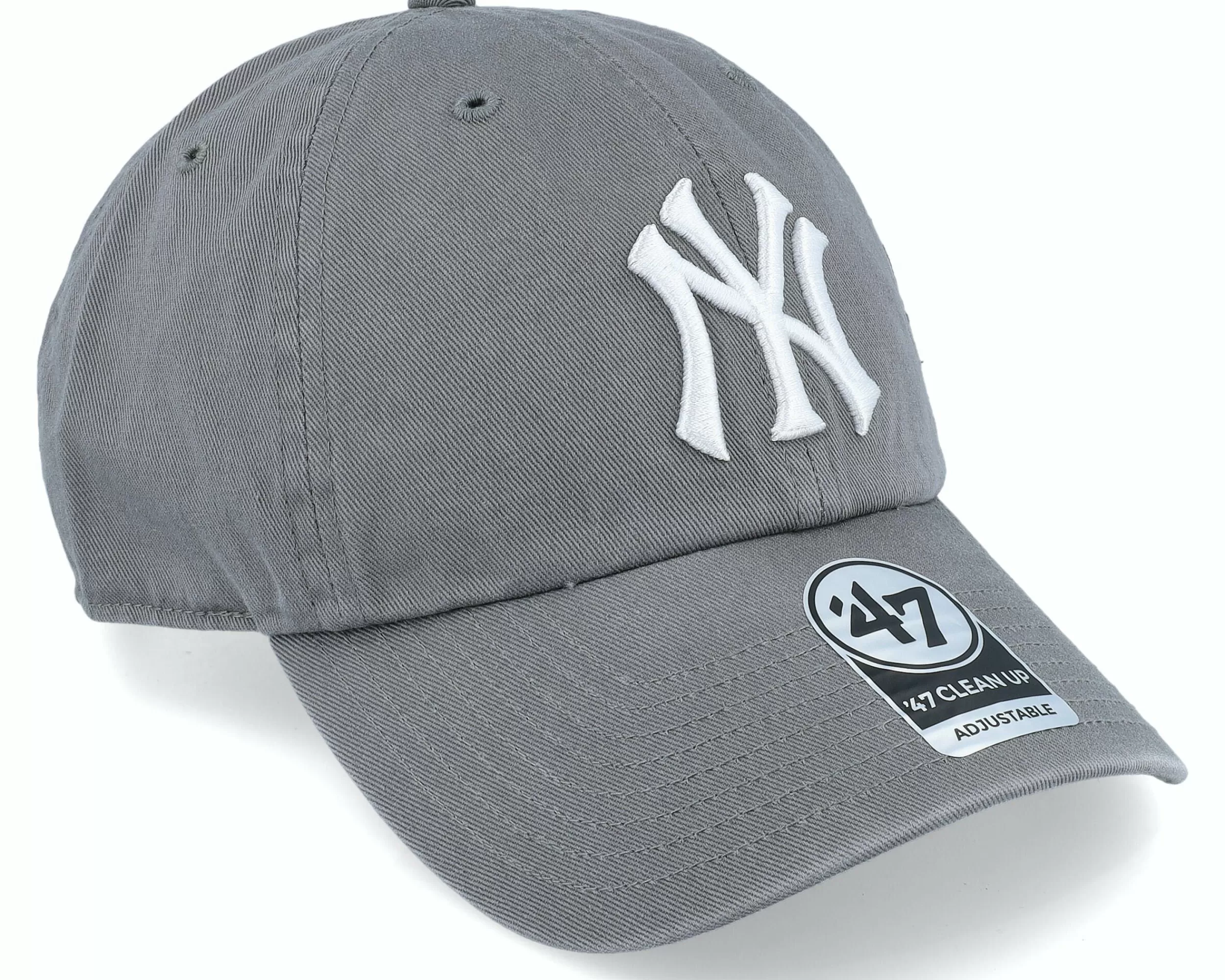 47 Brand New York Yankees Clean Up Dark Grey Dad Cap - -Unisex Dad Cap