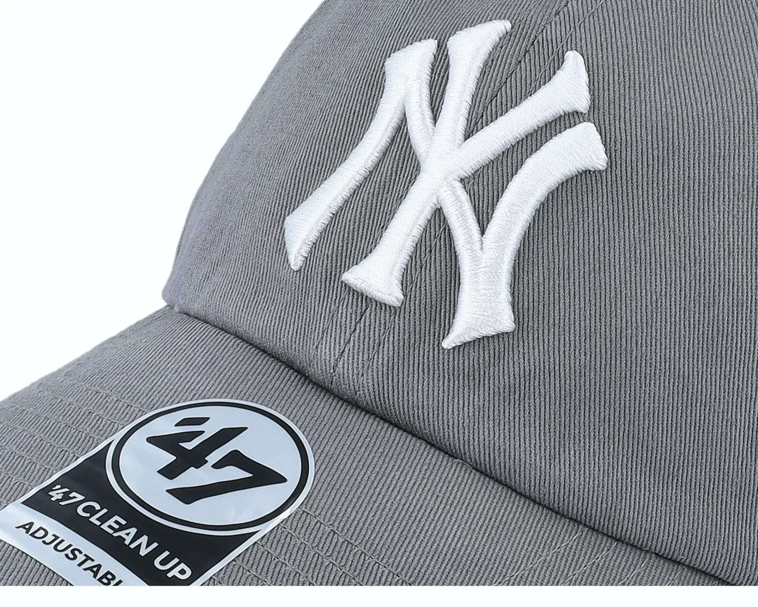 47 Brand New York Yankees Clean Up Dark Grey Dad Cap - -Unisex Dad Cap