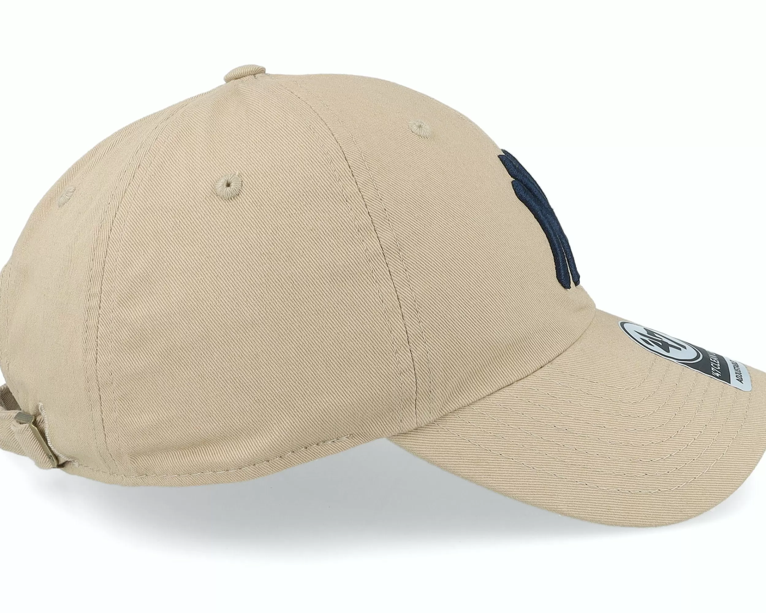 47 Brand New York Yankees Clean Up Khaki/Navy Adjustable - -Unisex Dad Cap