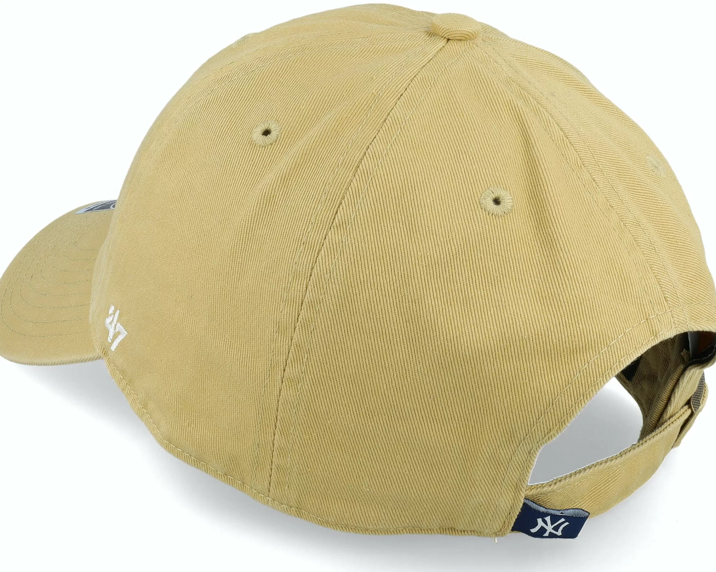 47 Brand New York Yankees Clean Up Tan Adjustable - -Unisex Dad Cap