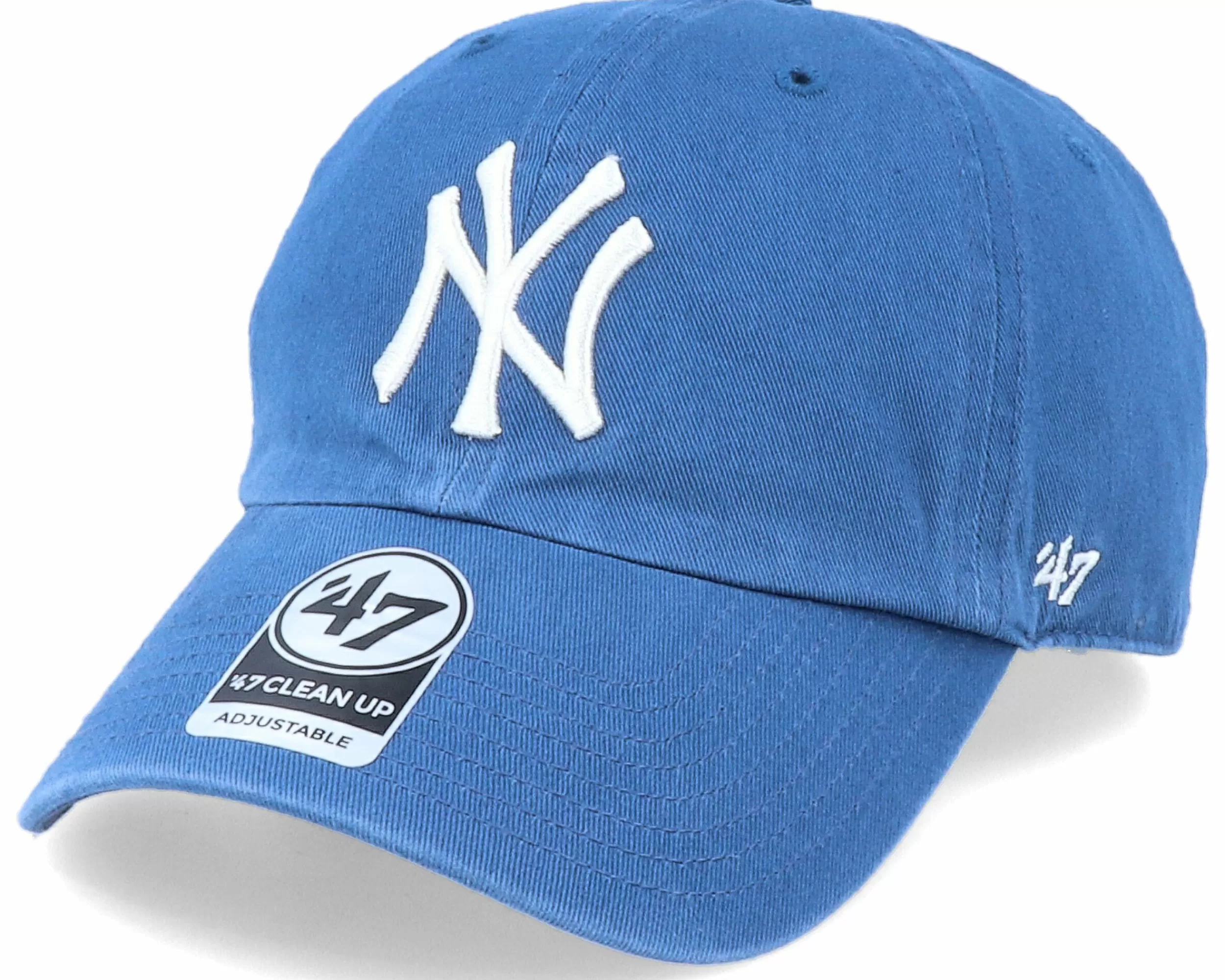 47 Brand New York Yankees Clean Up Timber Blue/White Adjustable - -Unisex Dad Cap