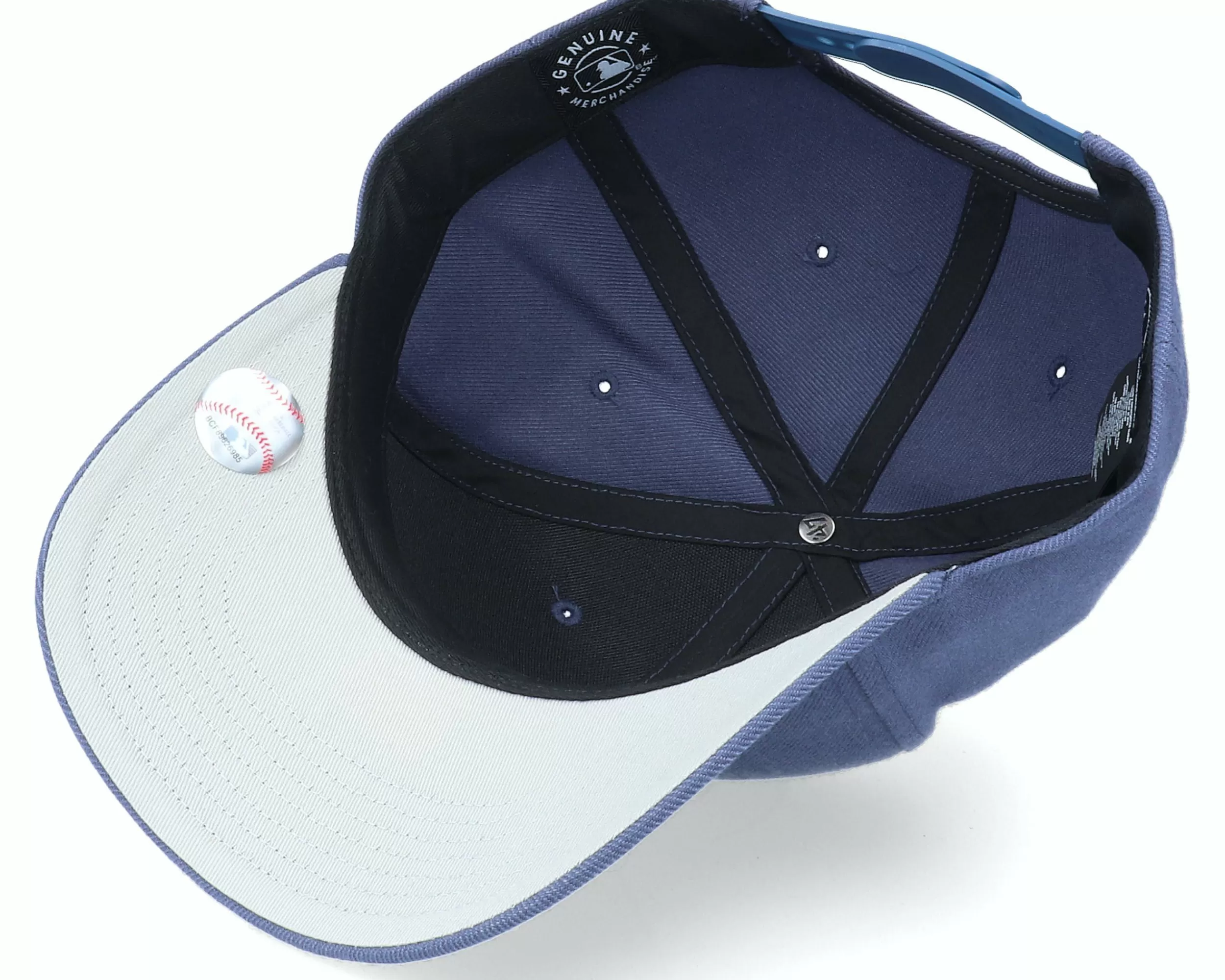47 Brand New York Yankees Cold Zone ‘47 Mvp Dp Timber Blue/White Adjustable - -Unisex Adjustable