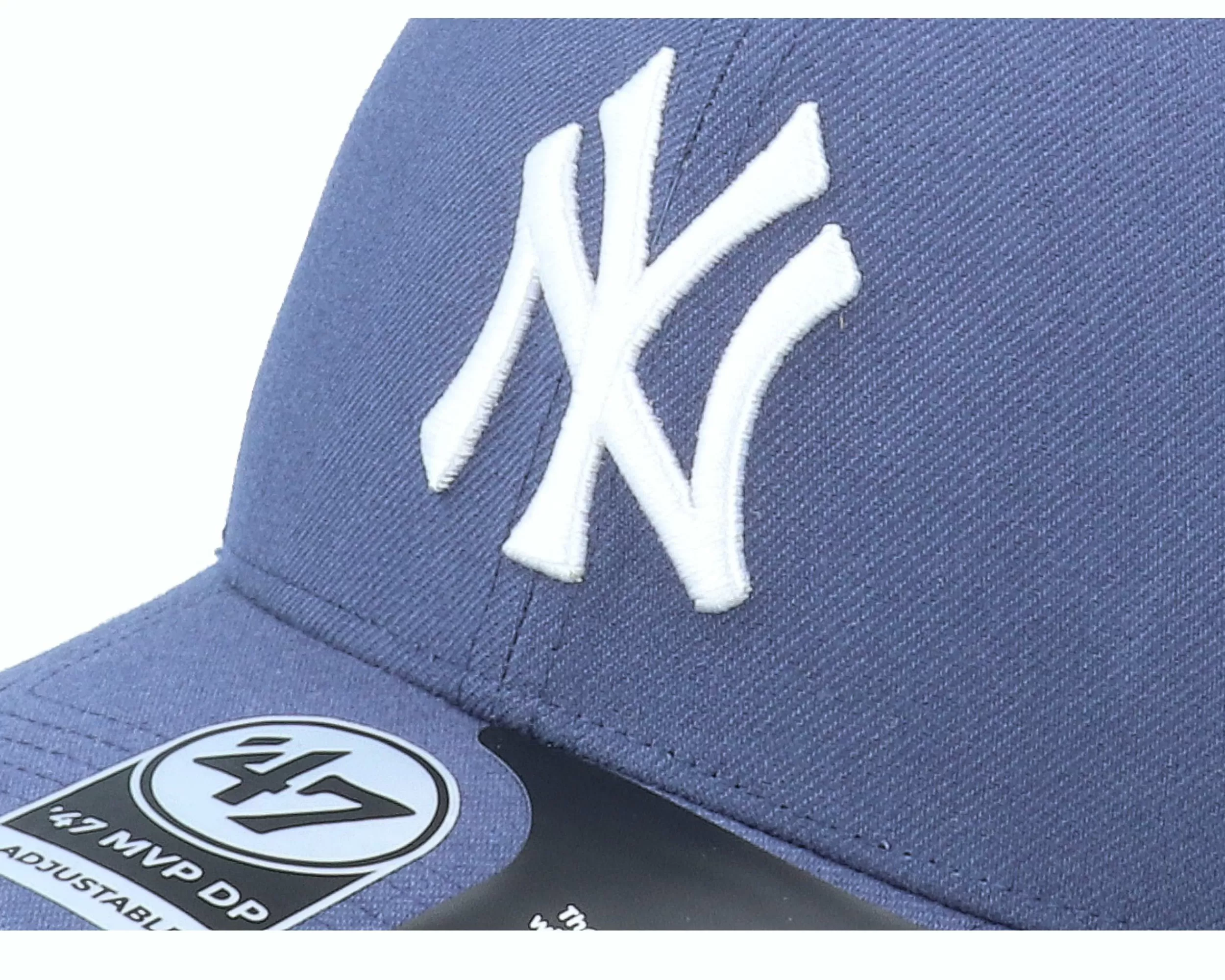 47 Brand New York Yankees Cold Zone ‘47 Mvp Dp Timber Blue/White Adjustable - -Unisex Adjustable