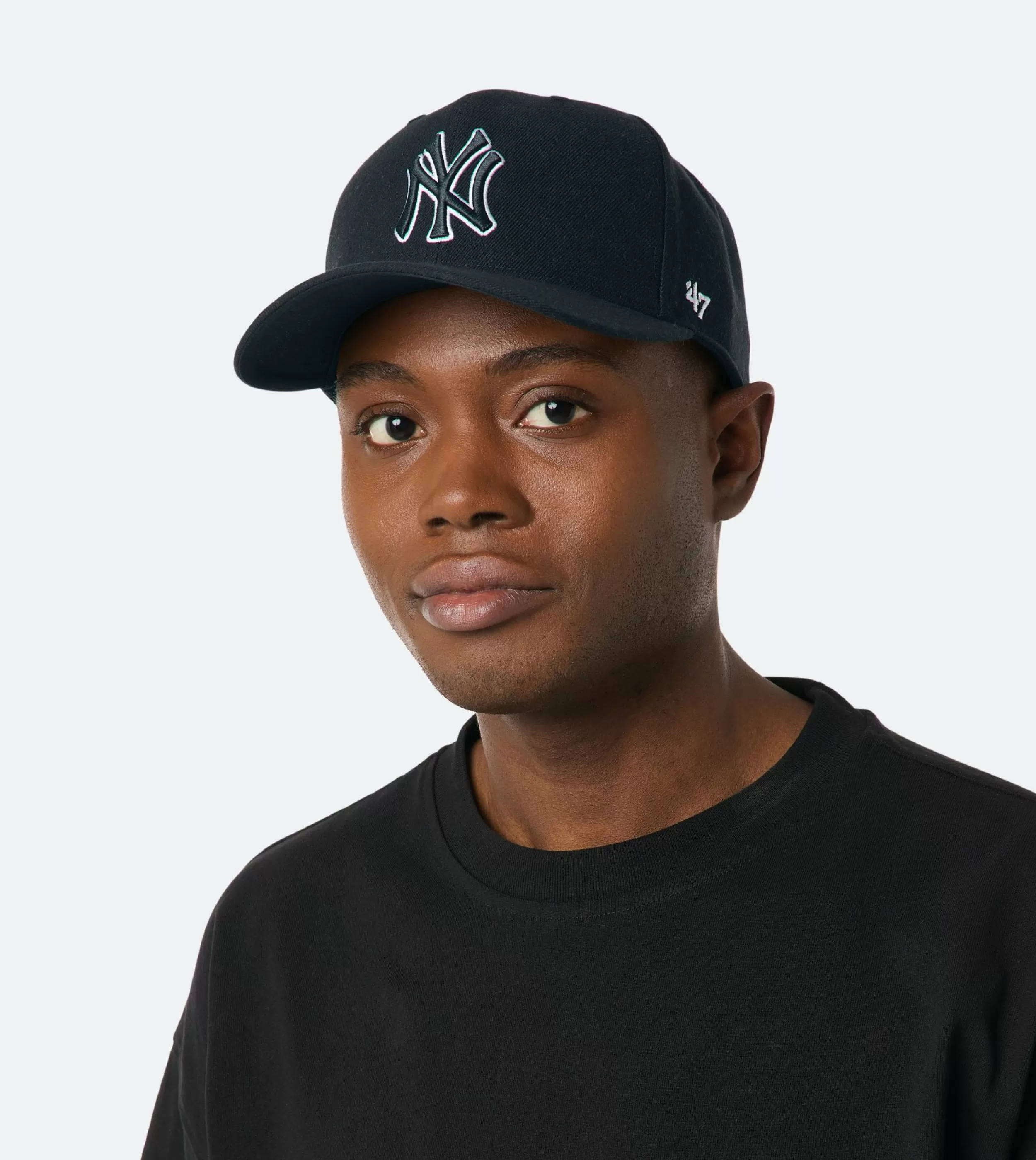 47 Brand New York Yankees Cold Zone Mvp Dp Black Adjustable - -Unisex Adjustable