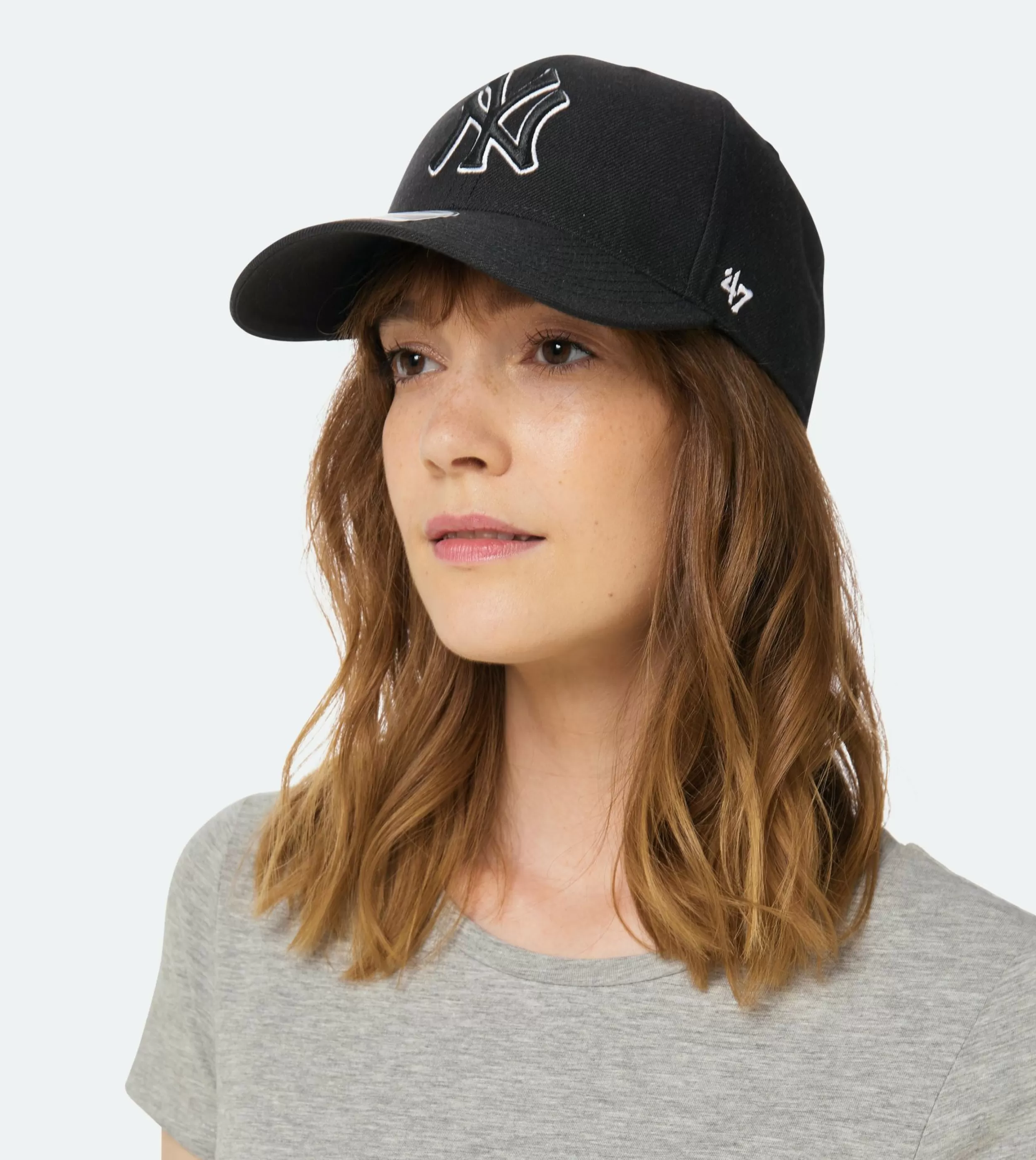 47 Brand New York Yankees Cold Zone Mvp Dp Black Adjustable - -Unisex Adjustable