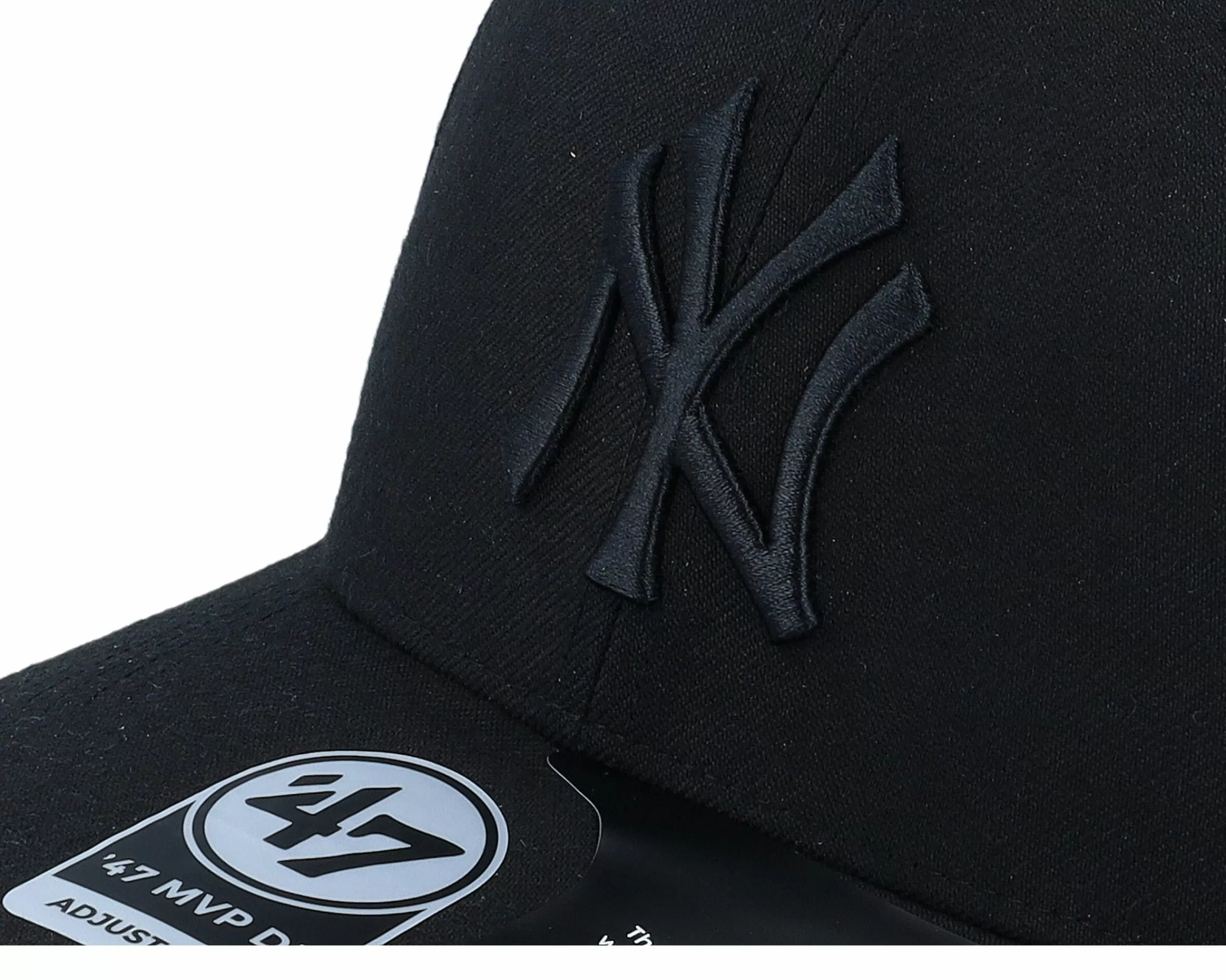 47 Brand New York Yankees Cold Zone Mvp Dp Black/Black Adjustable - -Unisex Adjustable