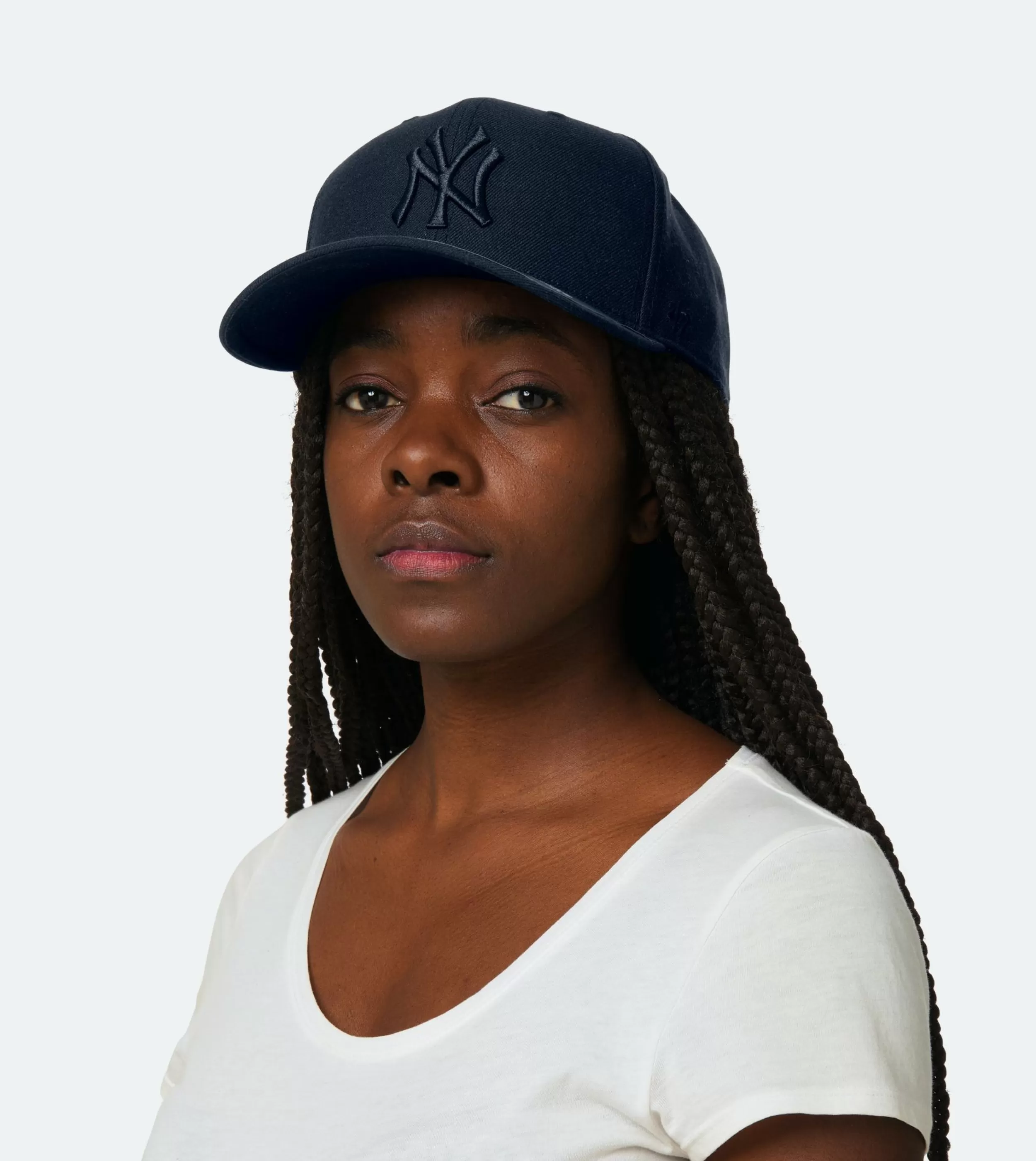 47 Brand New York Yankees Cold Zone Mvp Dp Black/Black Adjustable - -Unisex Adjustable