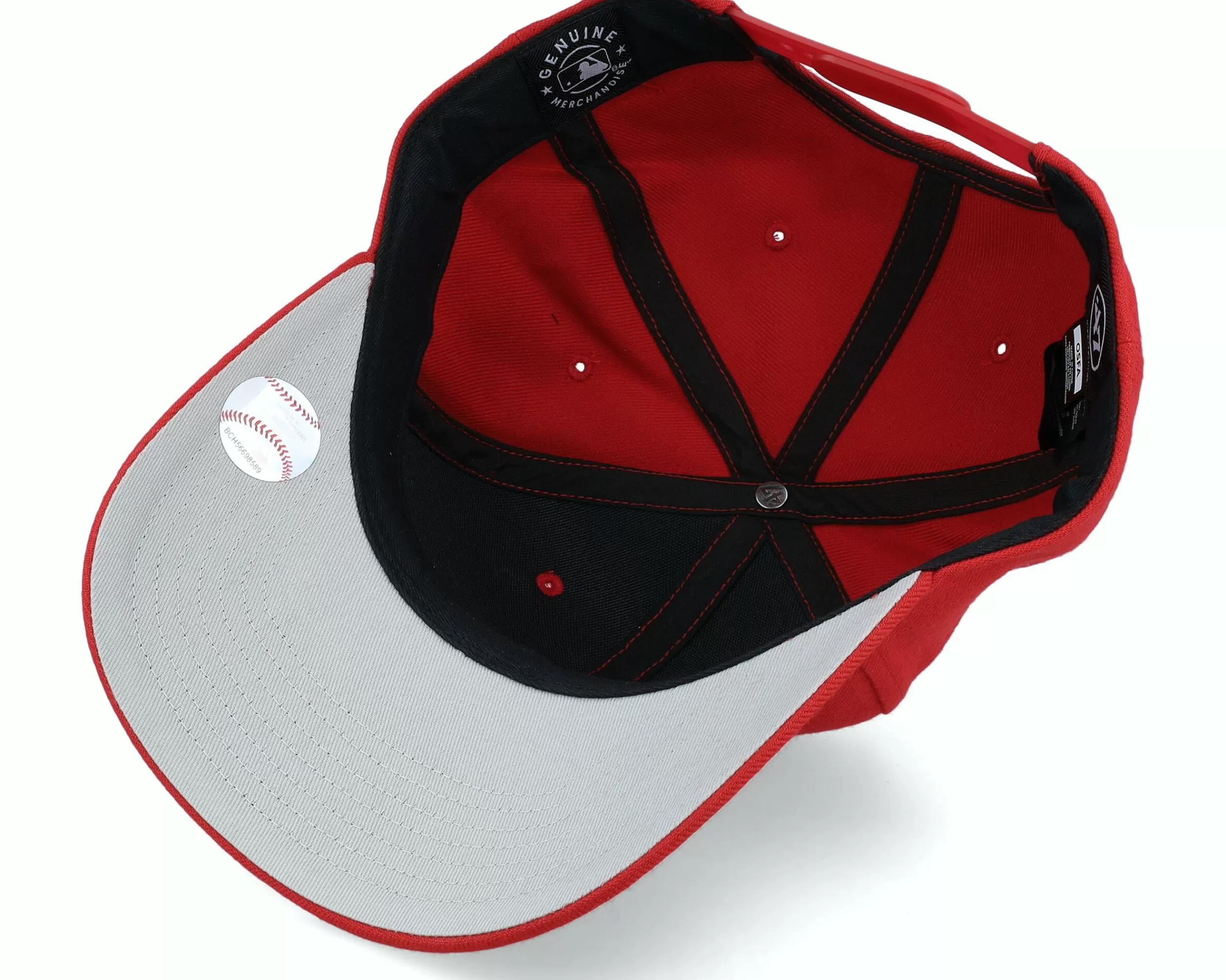 47 Brand New York Yankees Cold Zone Mvp Dp Red/White Adjustable - -Unisex Adjustable