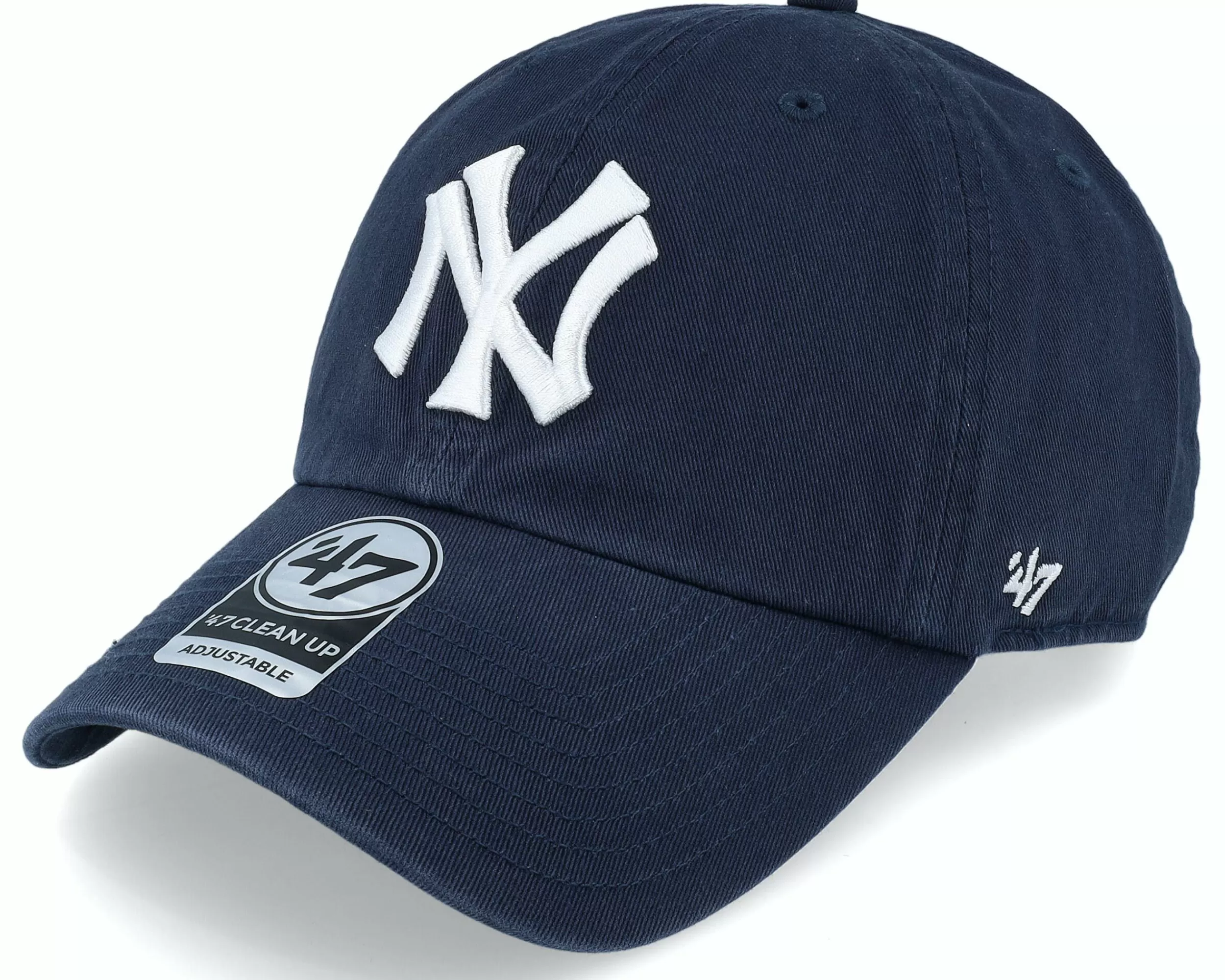 47 Brand New York Yankees Cooperstown Clean Up Navy Dad Cap - -Unisex Dad Cap