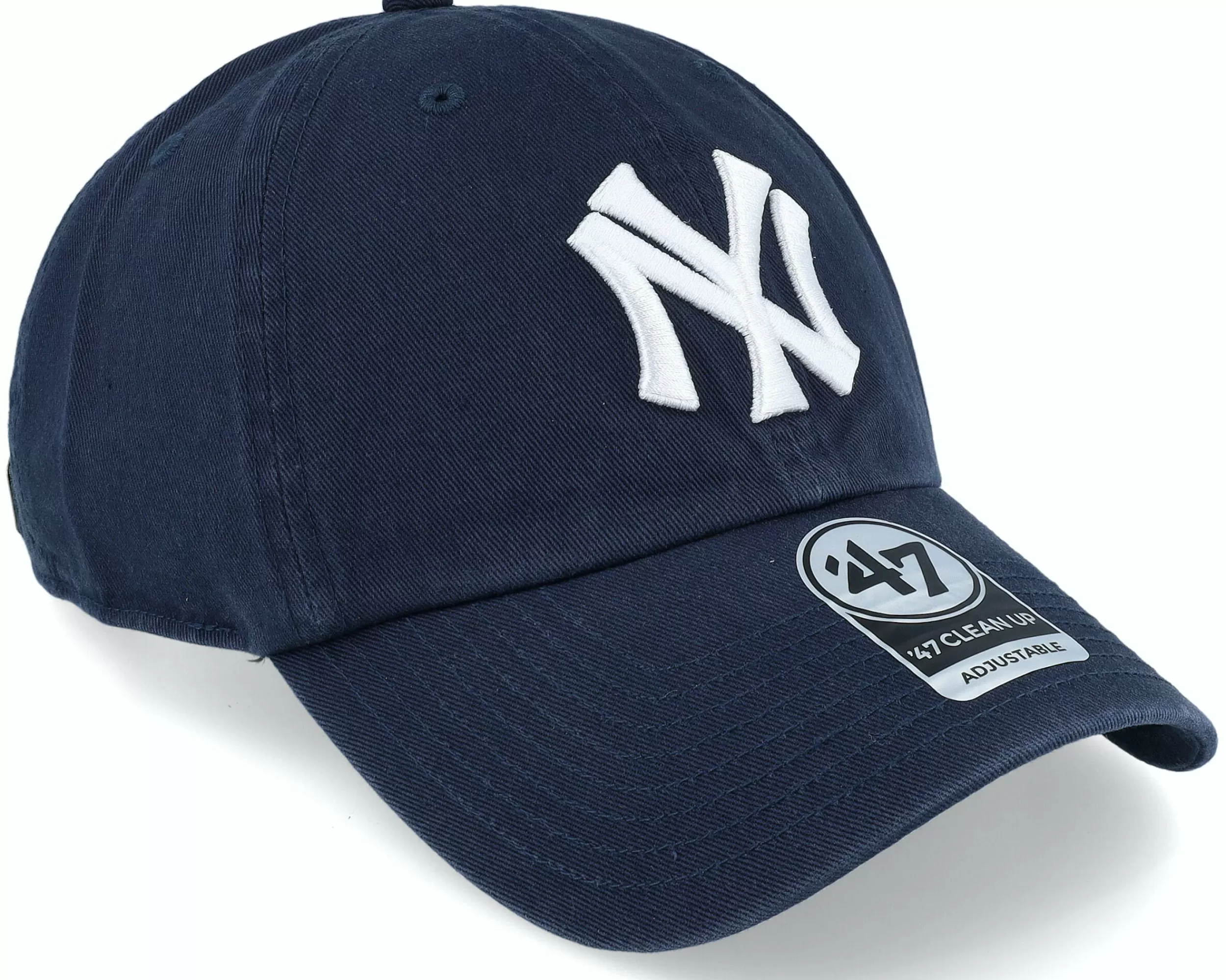47 Brand New York Yankees Cooperstown Clean Up Navy Dad Cap - -Unisex Dad Cap
