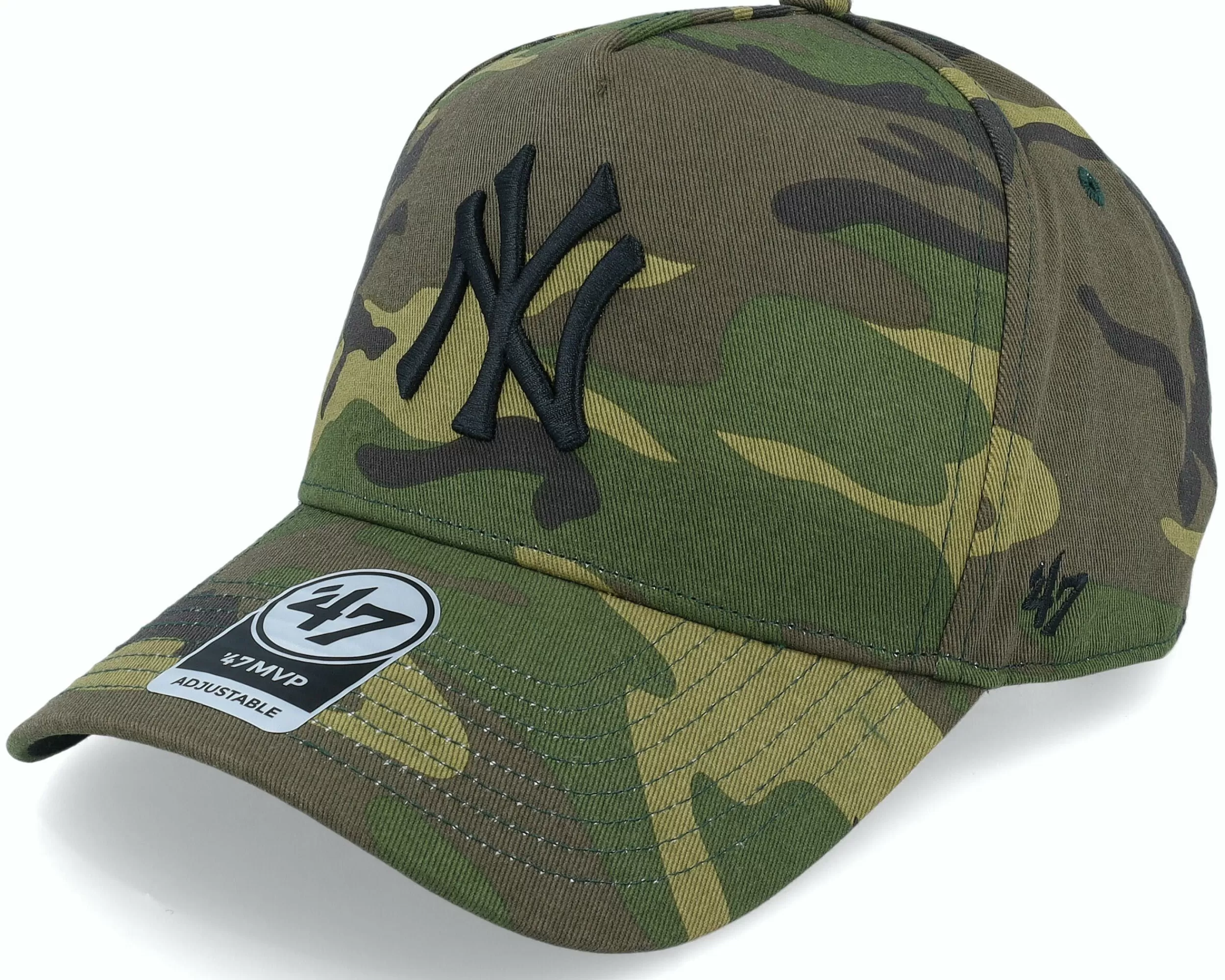 47 Brand New York Yankees Grove 47 Mvp Camo Adjustable - -Unisex Adjustable