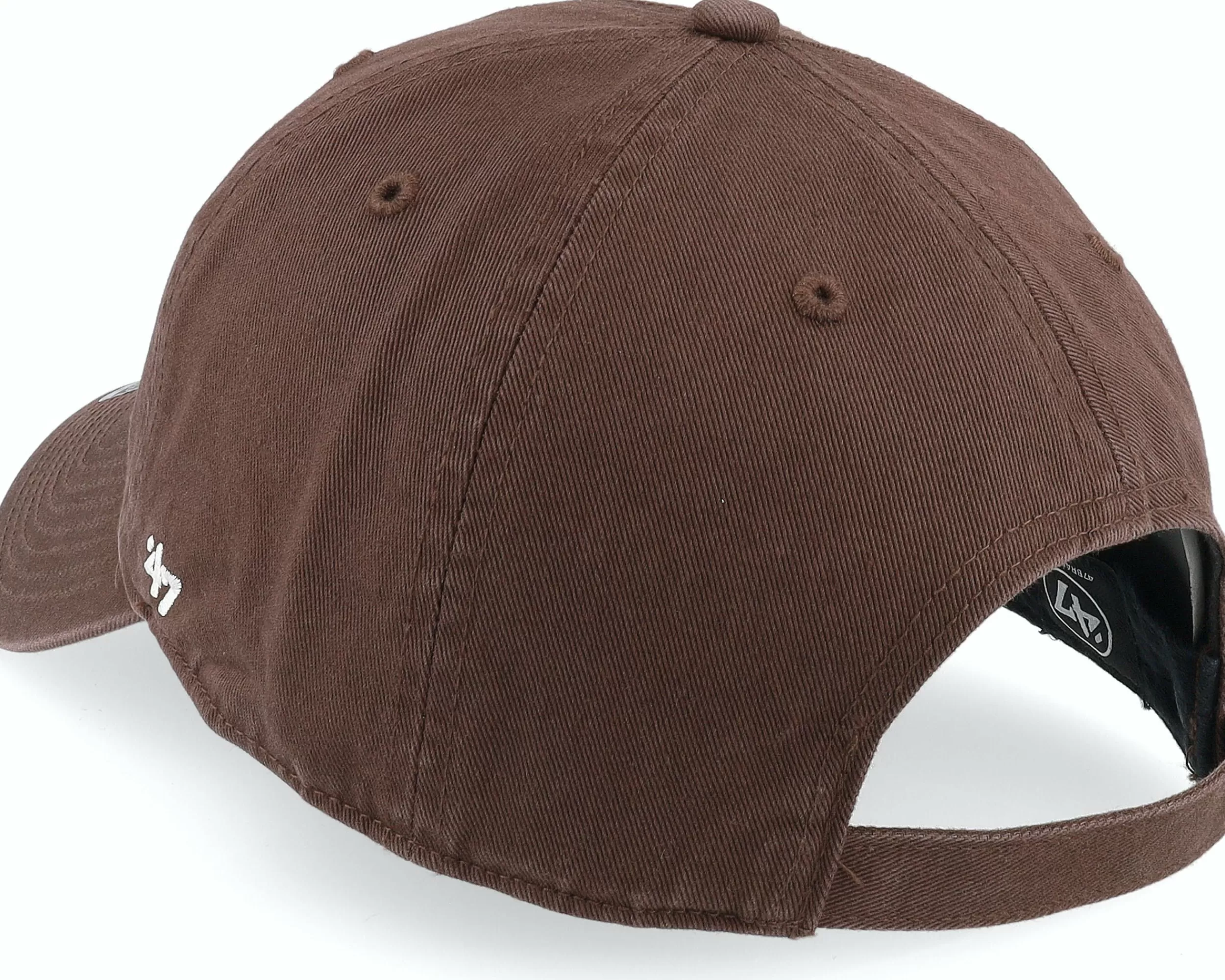 47 Brand New York Yankees Mlb Base Runner Clean Up Brown Dad Cap - -Unisex Dad Cap