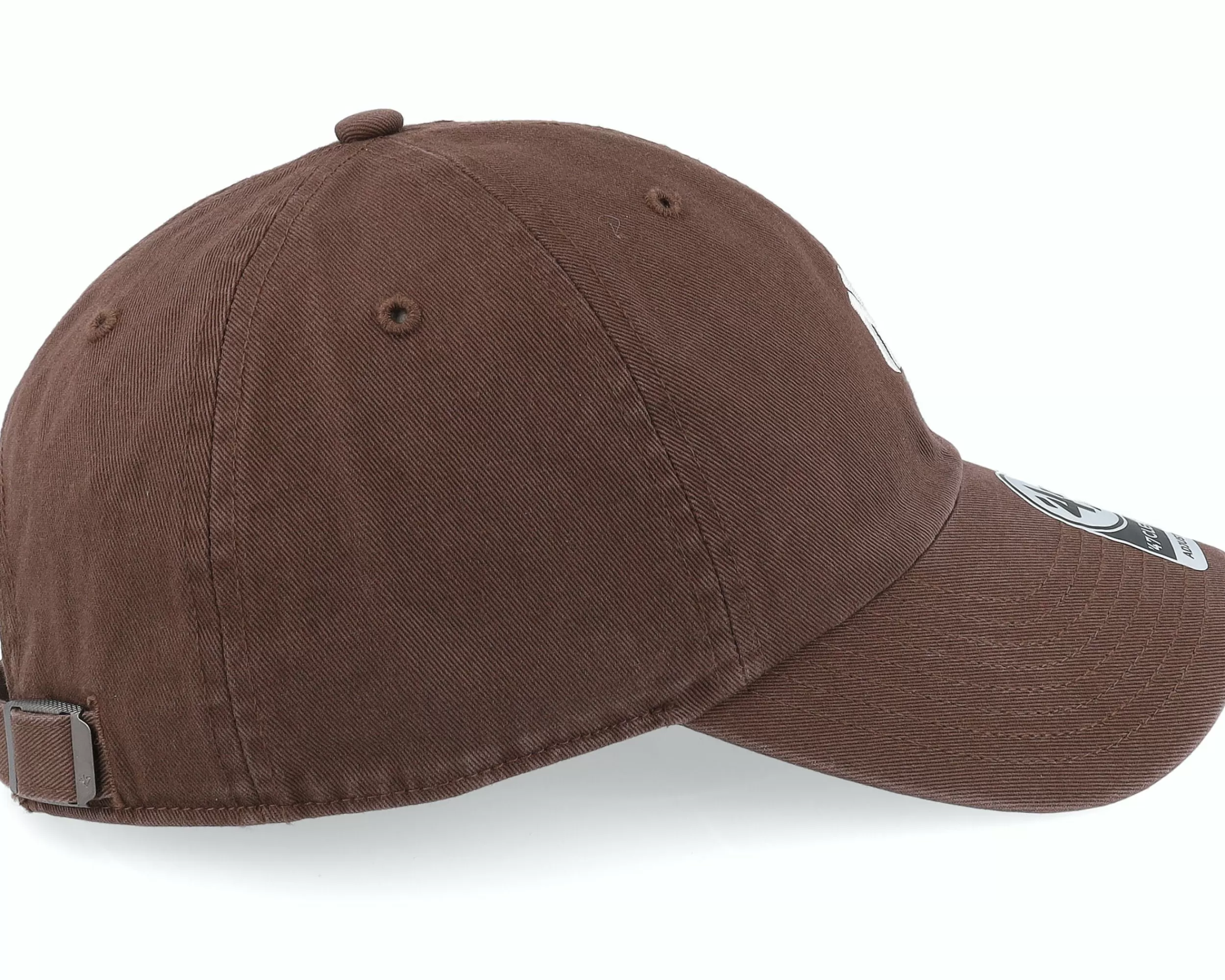 47 Brand New York Yankees Mlb Base Runner Clean Up Brown Dad Cap - -Unisex Dad Cap