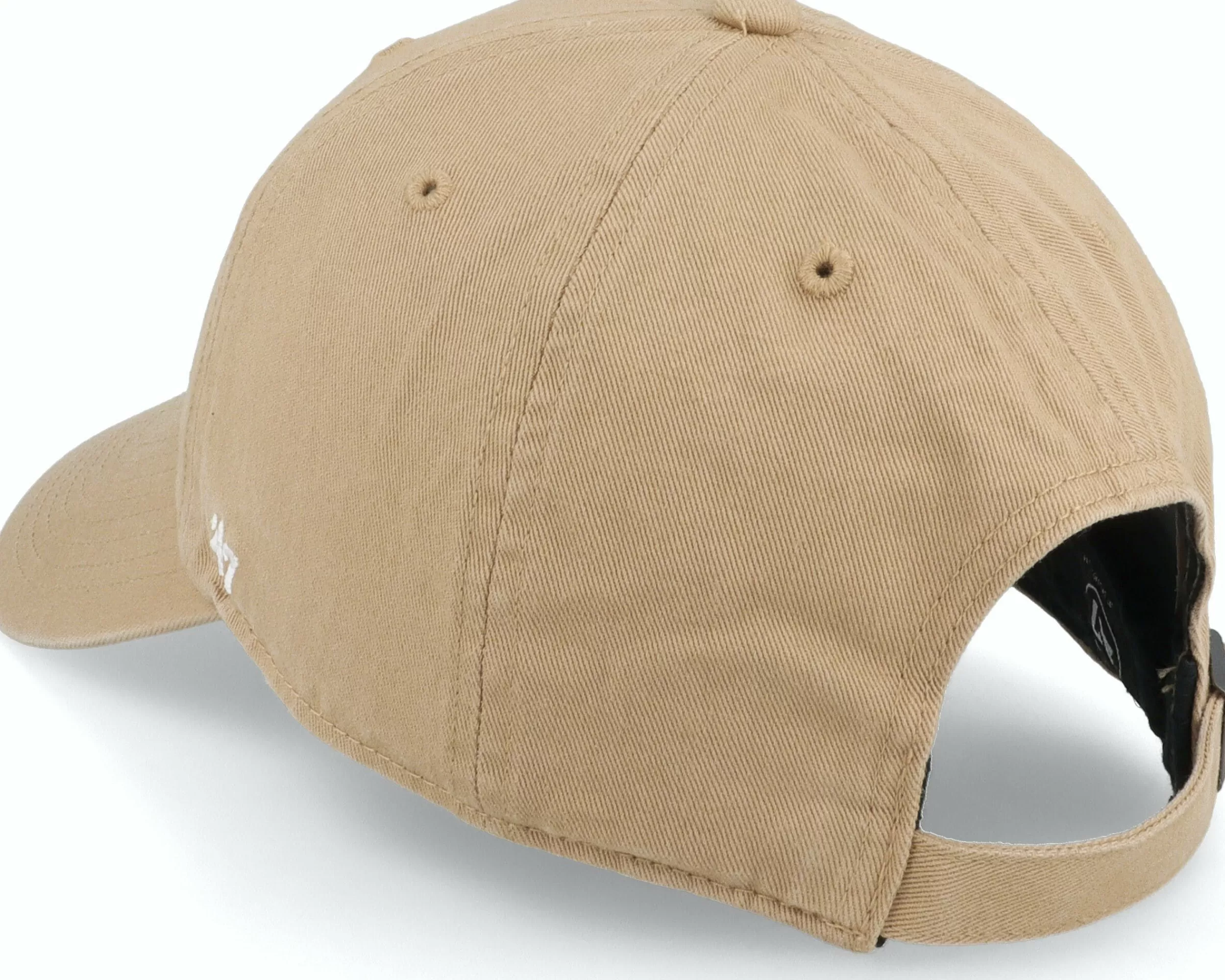 47 Brand New York Yankees Mlb Base Runner Clean Up Khaki Dad Cap - -Unisex Dad Cap