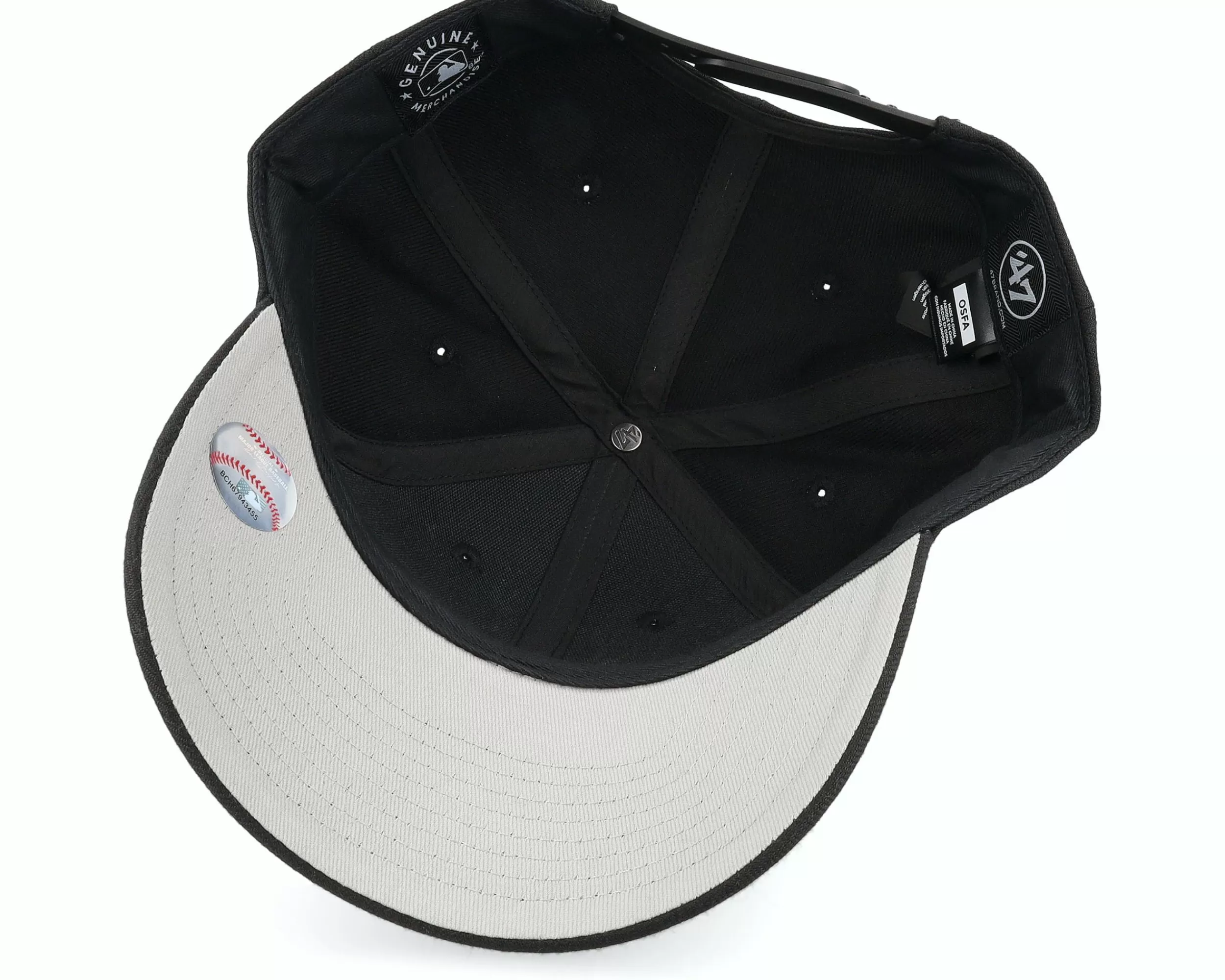 47 Brand New York Yankees Mlb Base Runner Mvp Black Adjustable - -Unisex Adjustable