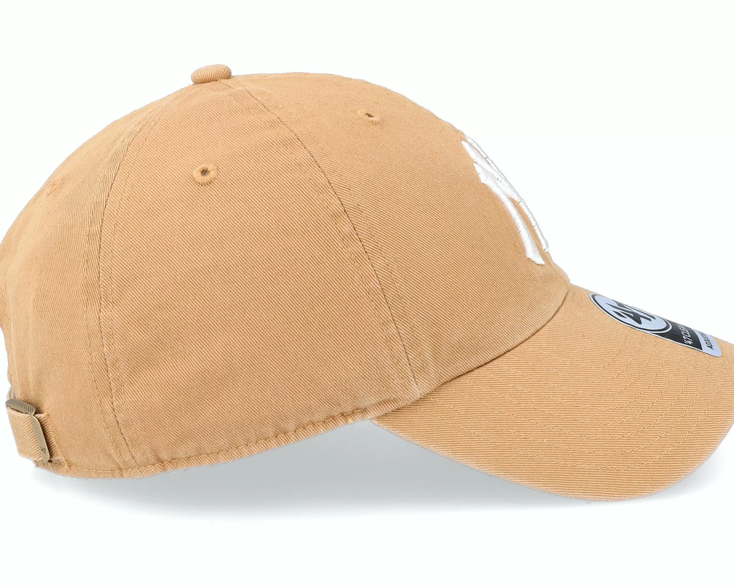 47 Brand New York Yankees Mlb Clean Up Camel Dad Cap - -Unisex Dad Cap