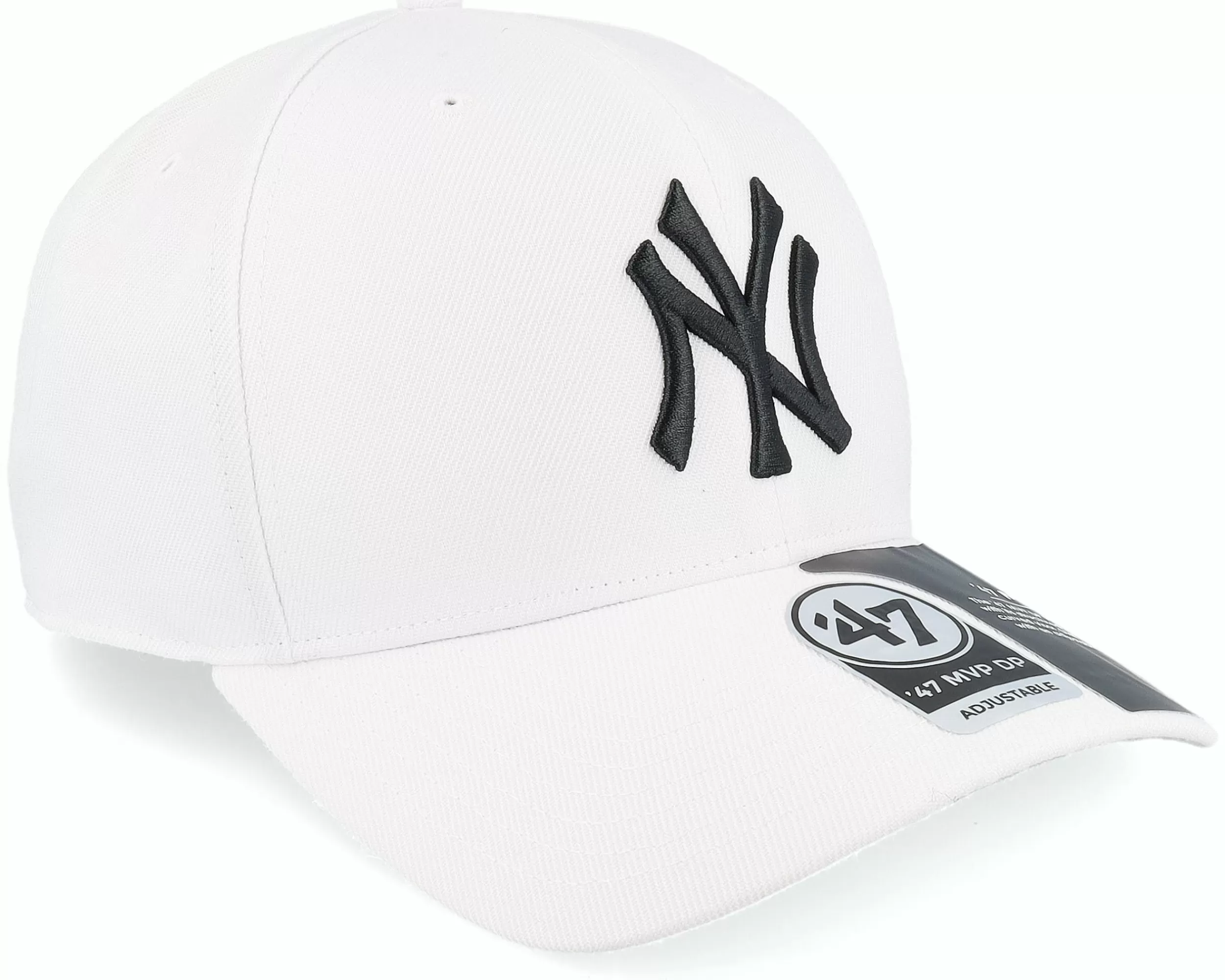 47 Brand New York Yankees Mlb Cold Zone Mvp Dp White Adjustable - -Unisex Adjustable