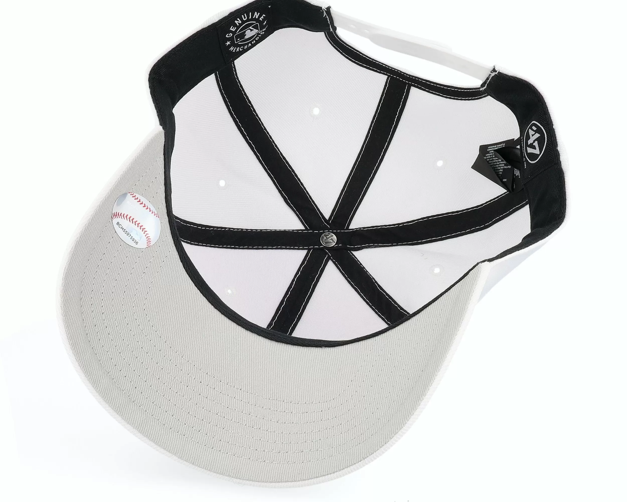 47 Brand New York Yankees Mlb Cold Zone Mvp Dp White Adjustable - -Unisex Adjustable