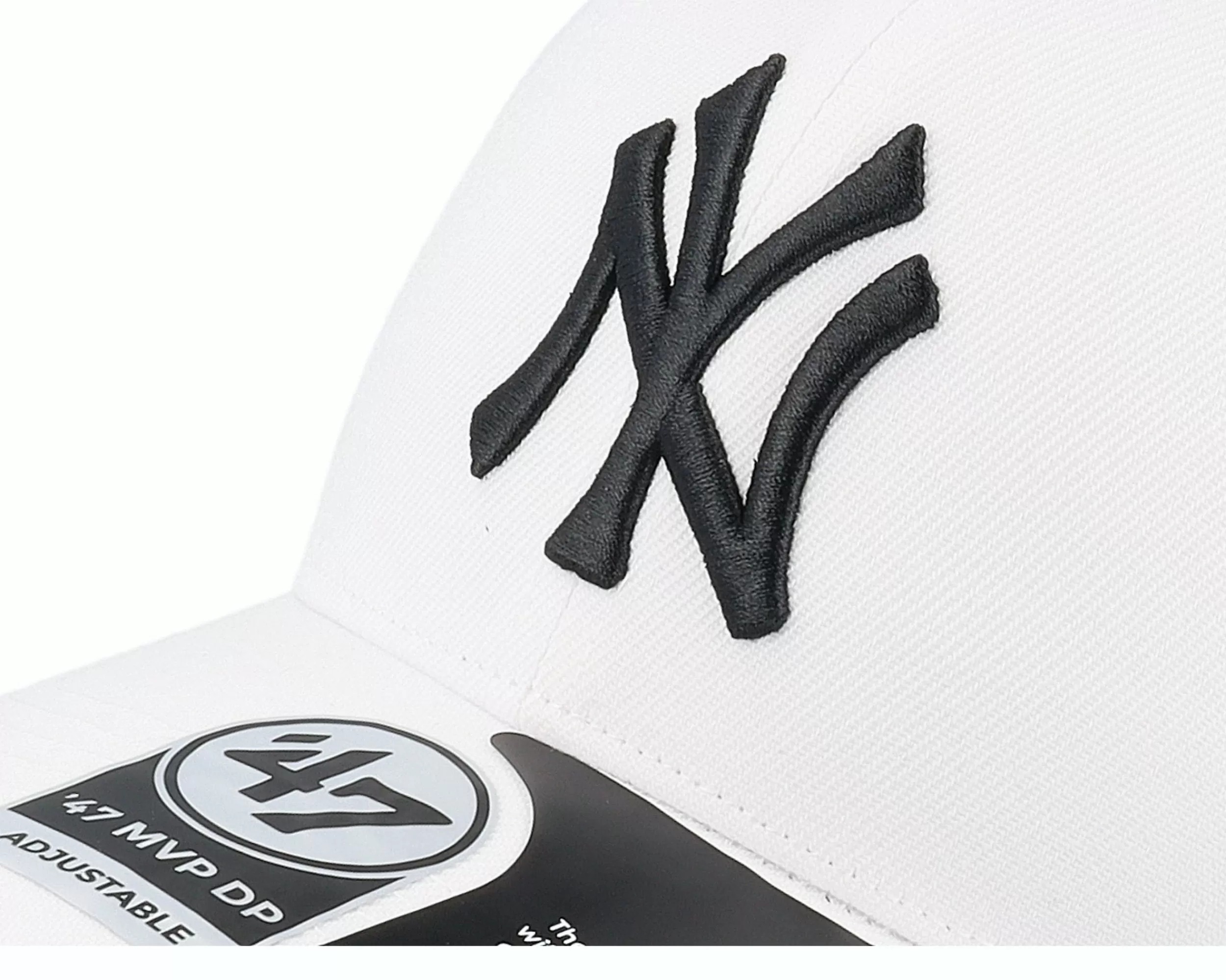 47 Brand New York Yankees Mlb Cold Zone Mvp Dp White Adjustable - -Unisex Adjustable