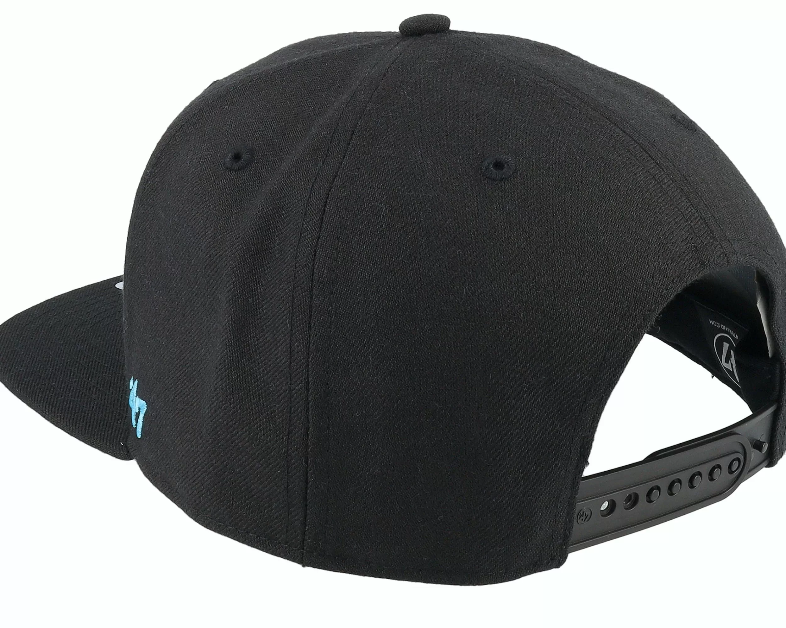 47 Brand New York Yankees Mlb Fractal Captain Black Snapback - -Unisex Snapback