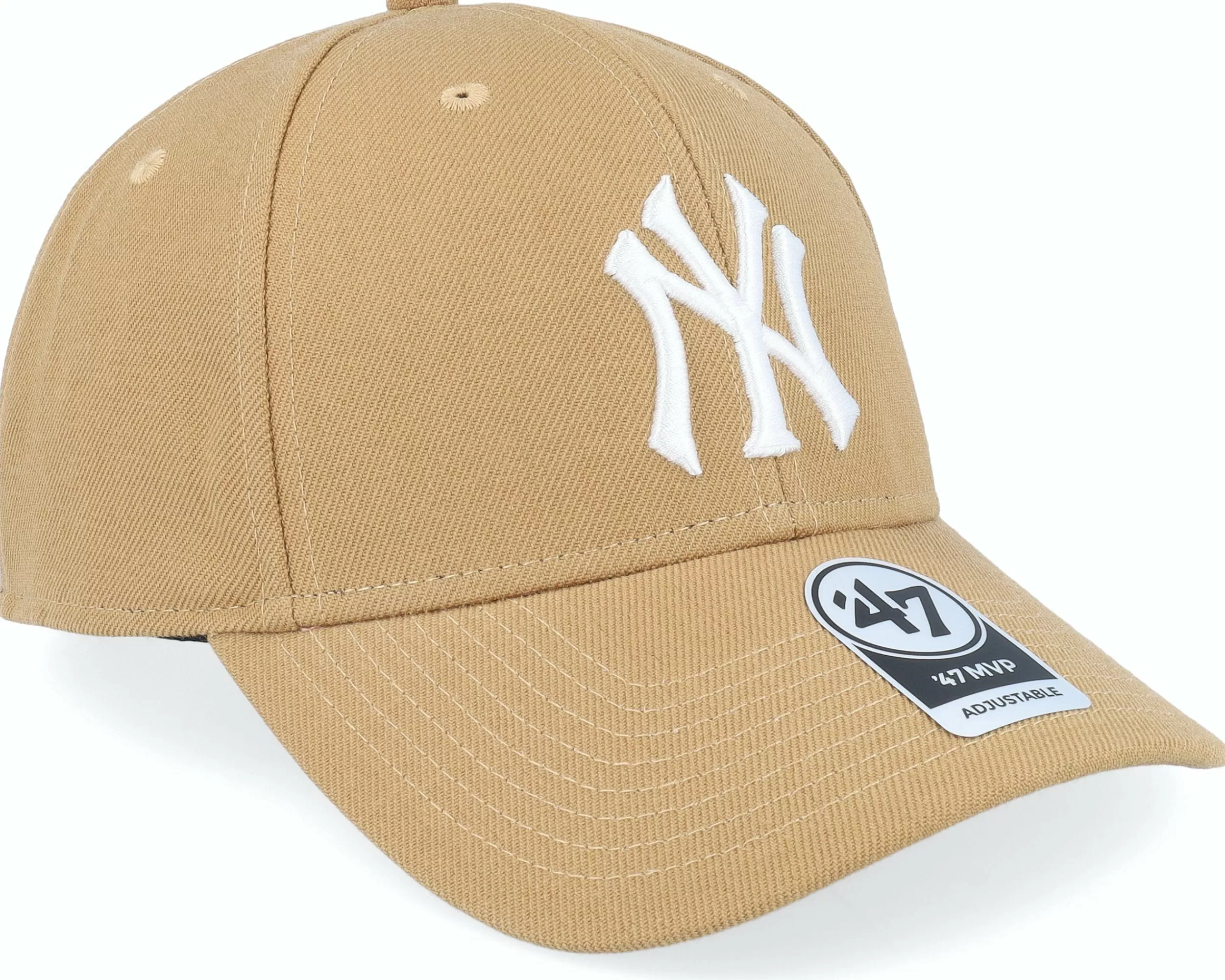 47 Brand New York Yankees Mlb Mvp Camel Adjustable - -Unisex Adjustable