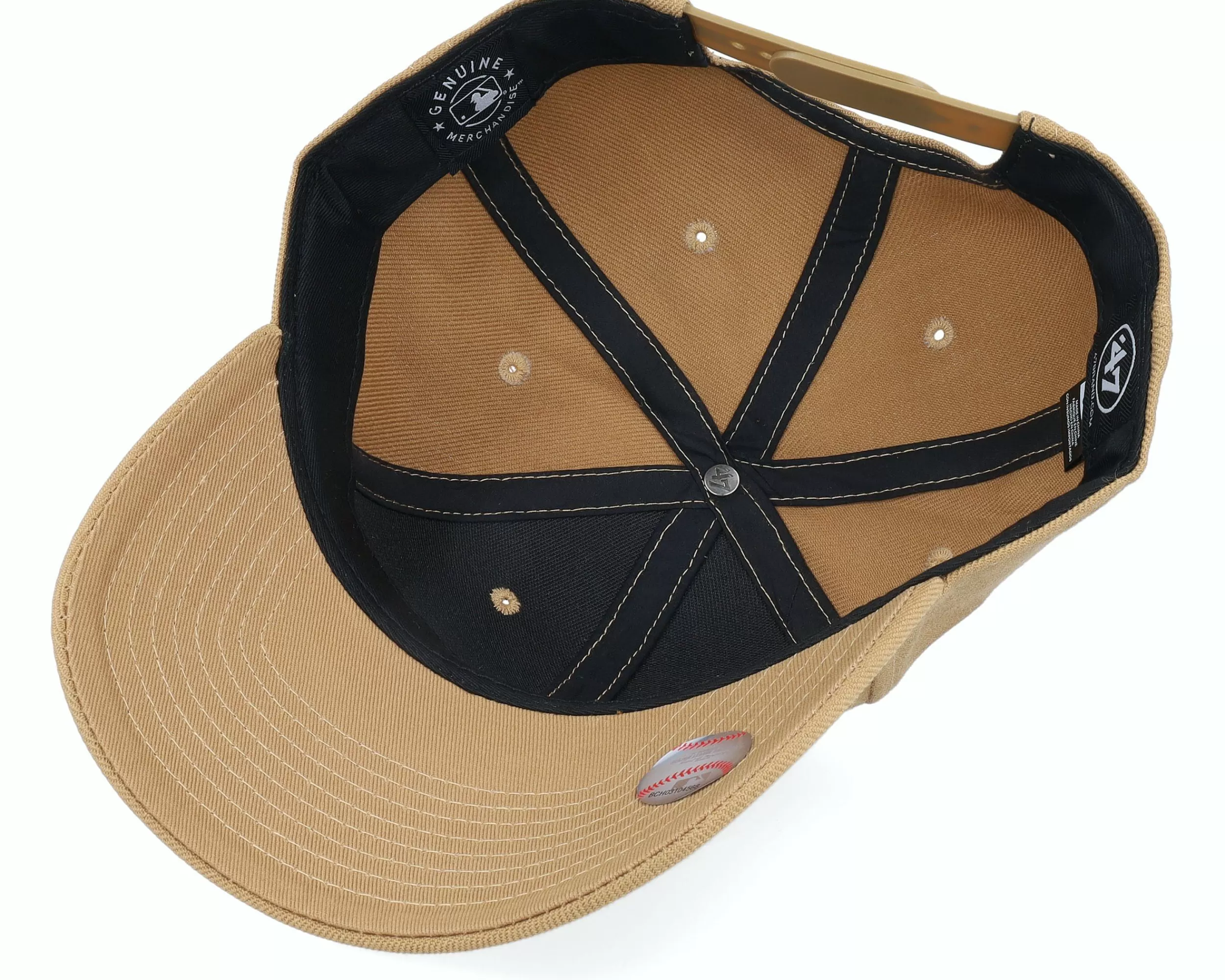 47 Brand New York Yankees Mlb Mvp Camel Adjustable - -Unisex Adjustable