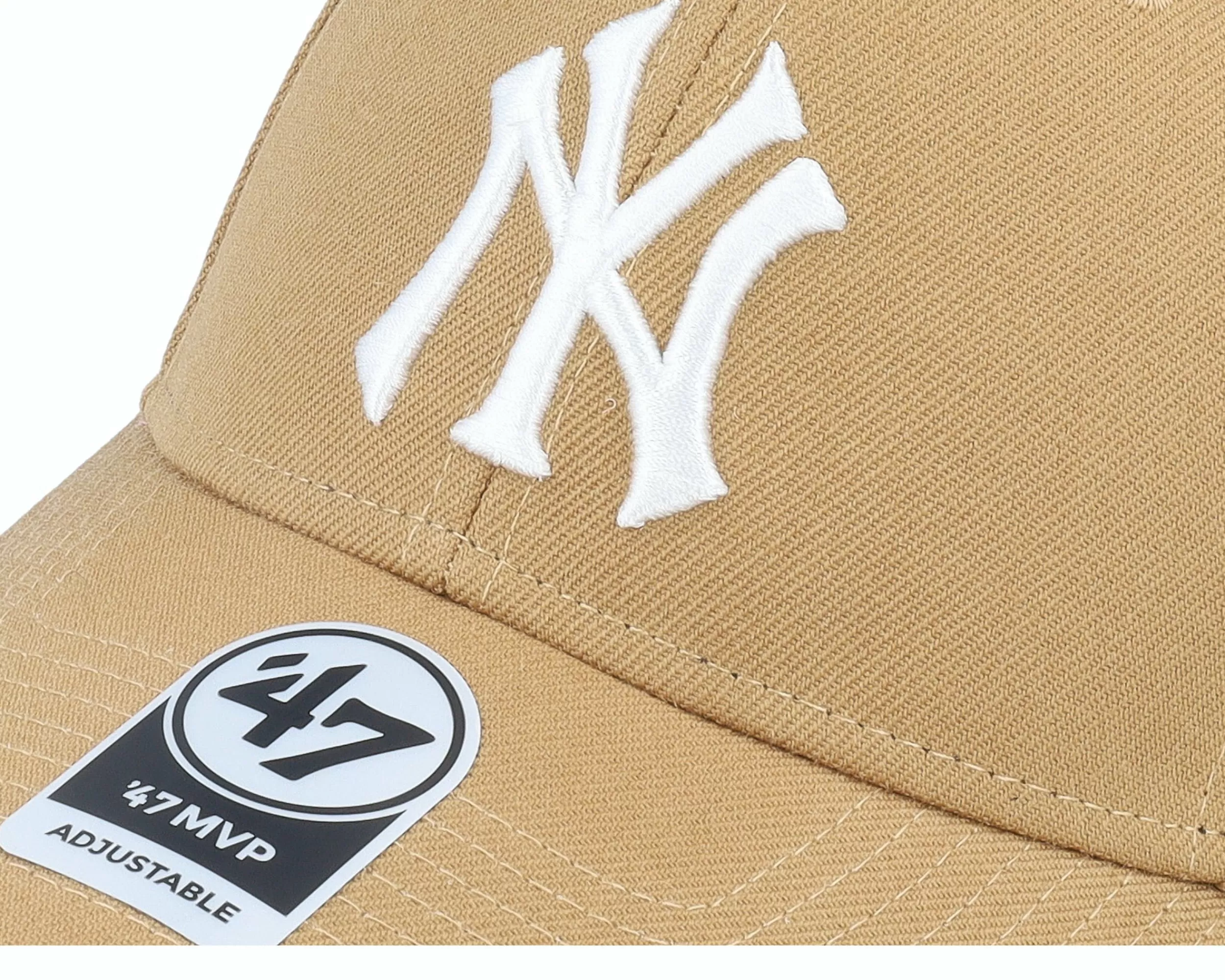 47 Brand New York Yankees Mlb Mvp Camel Adjustable - -Unisex Adjustable