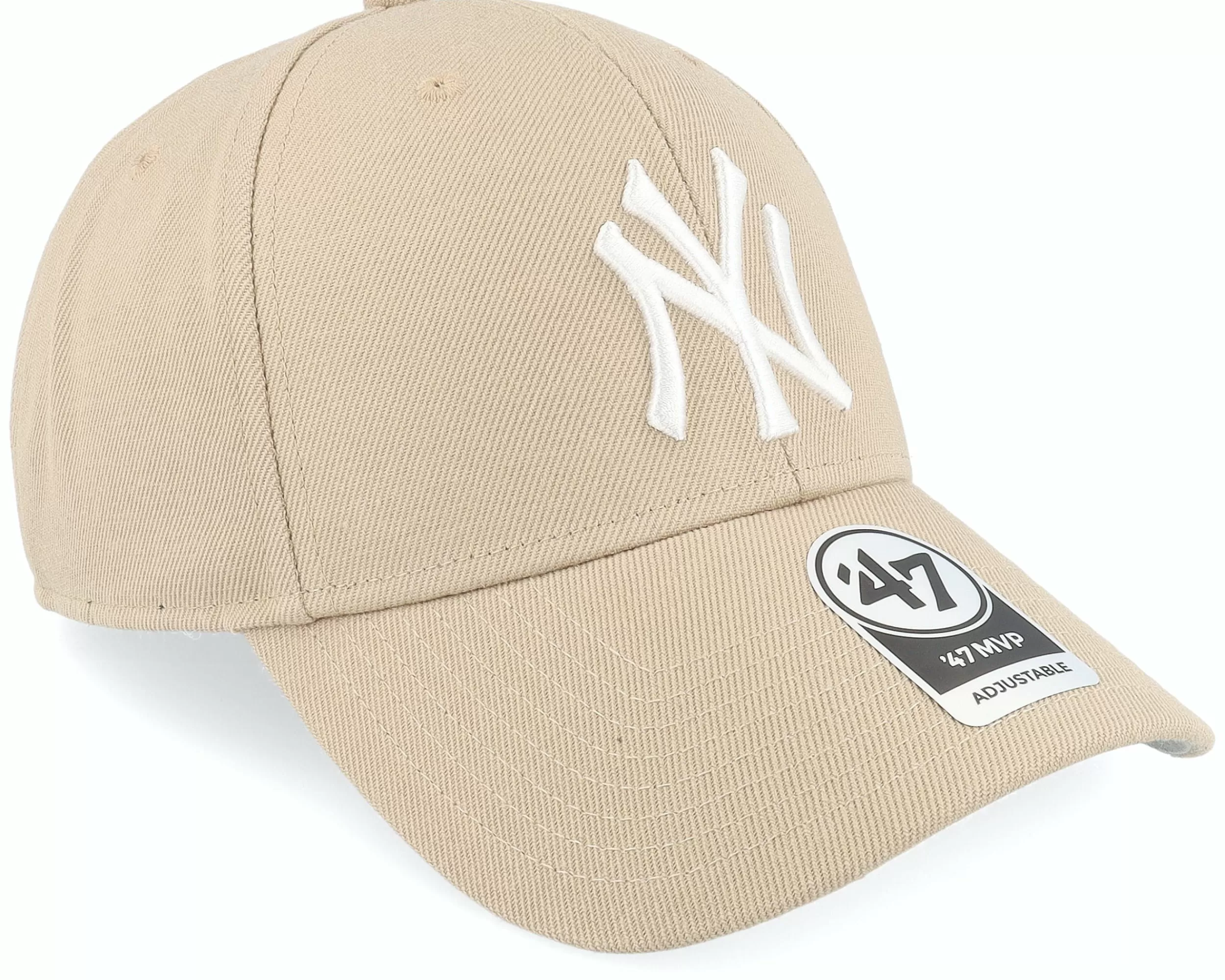 47 Brand New York Yankees Mlb Mvp Khaki Adjustable - -Unisex Adjustable
