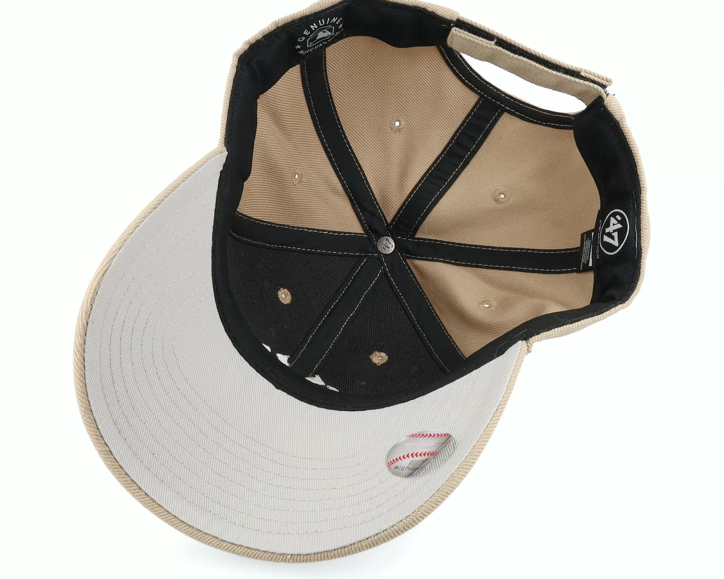 47 Brand New York Yankees Mlb Mvp Khaki Adjustable - -Unisex Adjustable