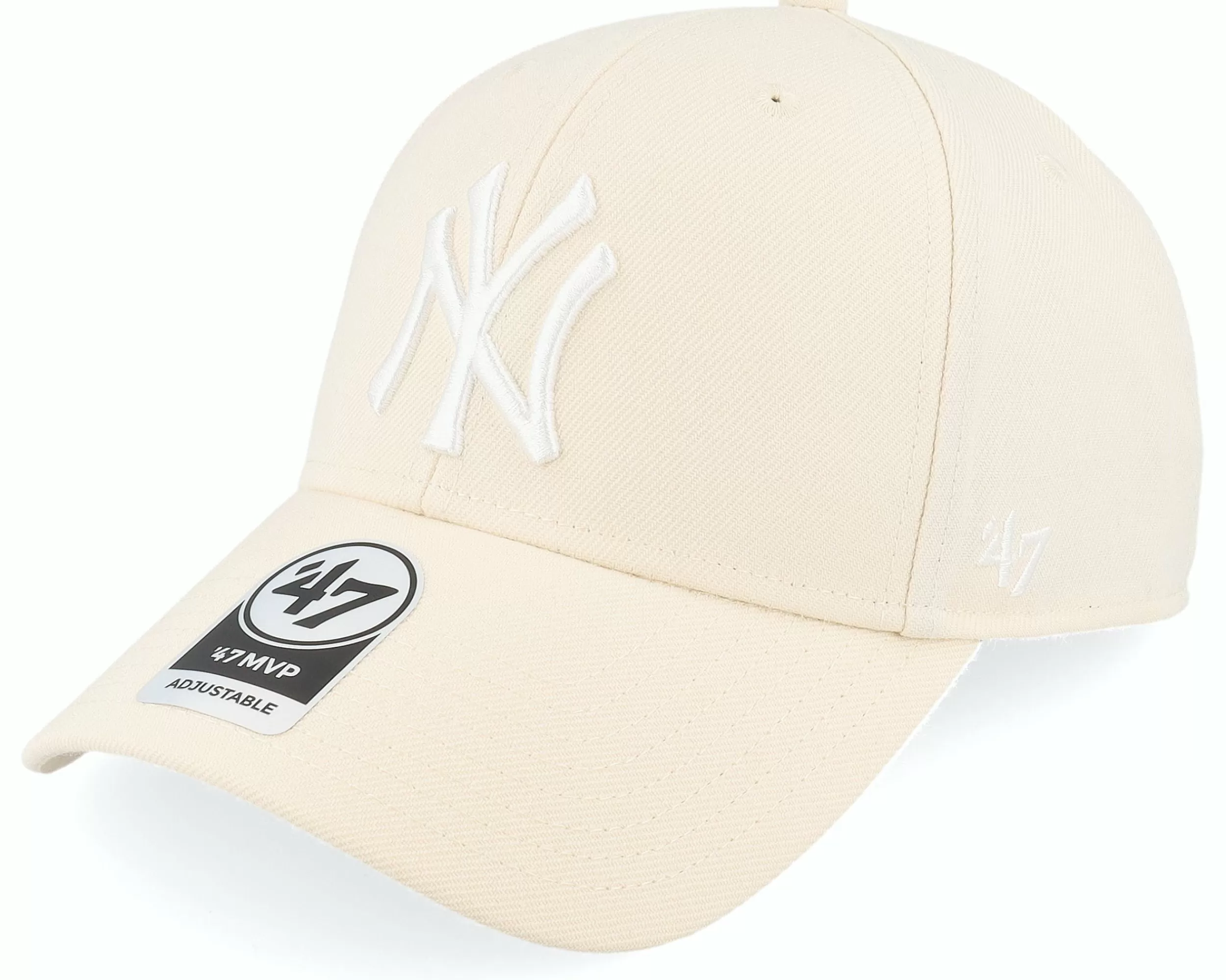 47 Brand New York Yankees Mlb Mvp Natural Adjustable - -Unisex Adjustable