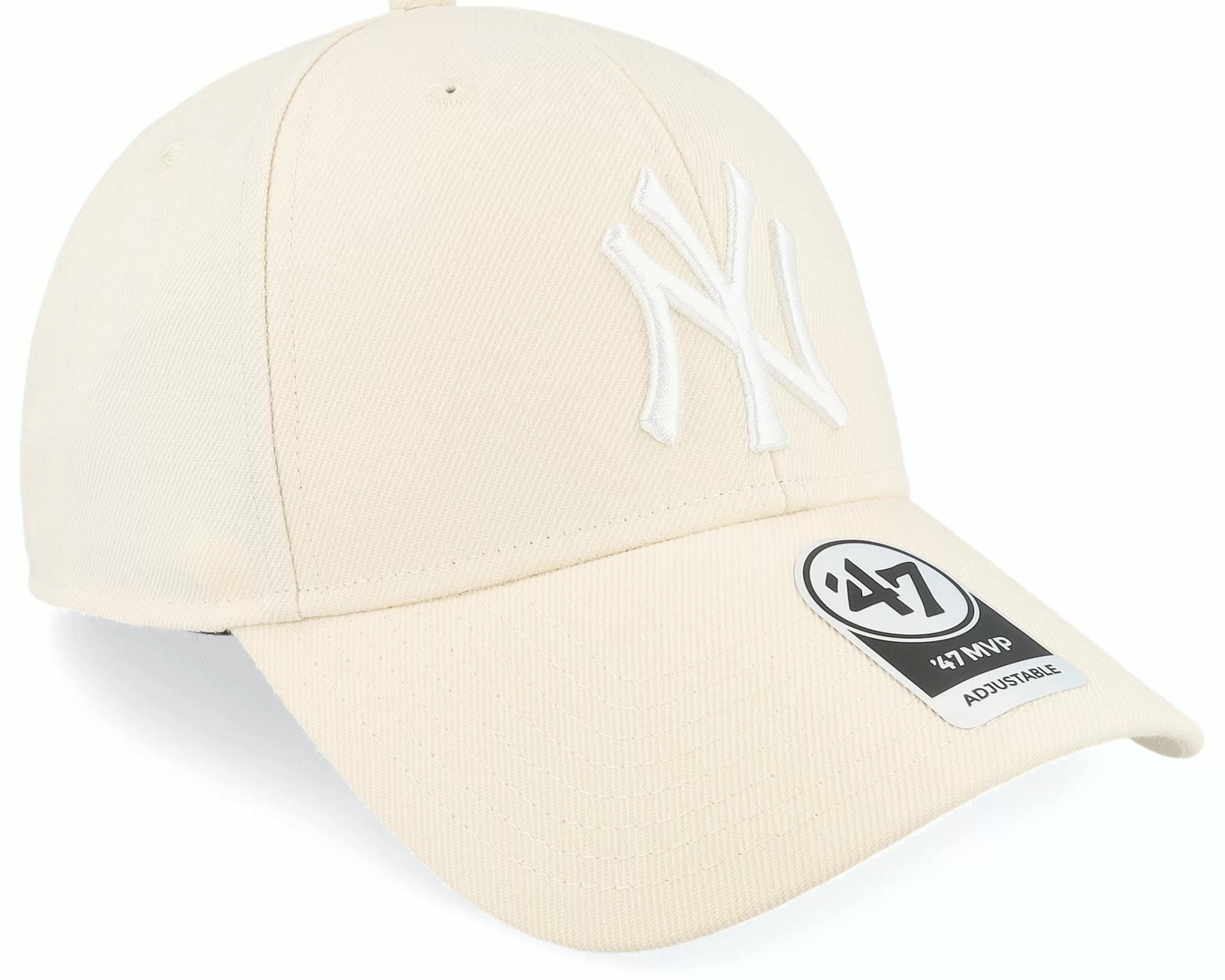47 Brand New York Yankees Mlb Mvp Natural Adjustable - -Unisex Adjustable