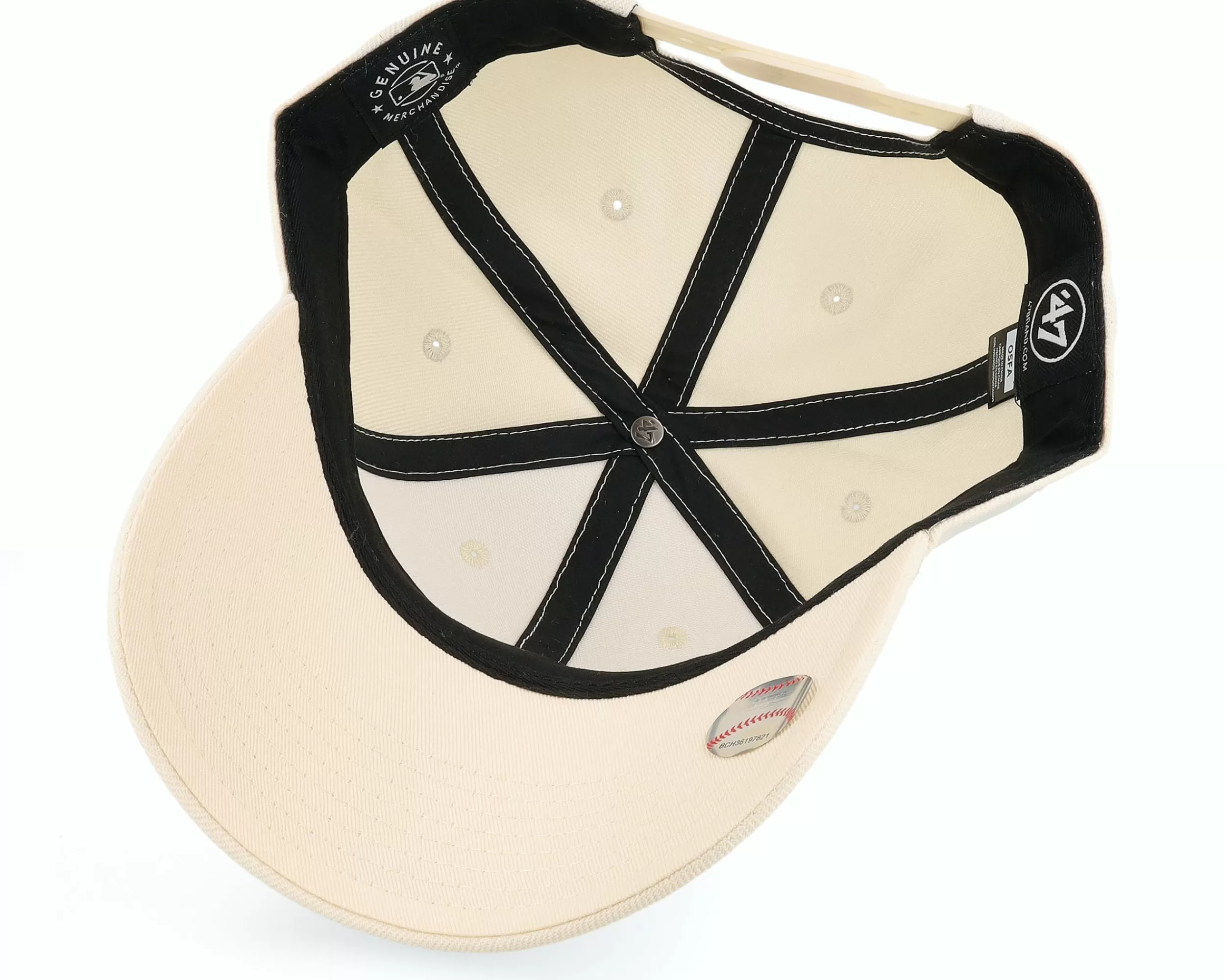 47 Brand New York Yankees Mlb Mvp Natural Adjustable - -Unisex Adjustable
