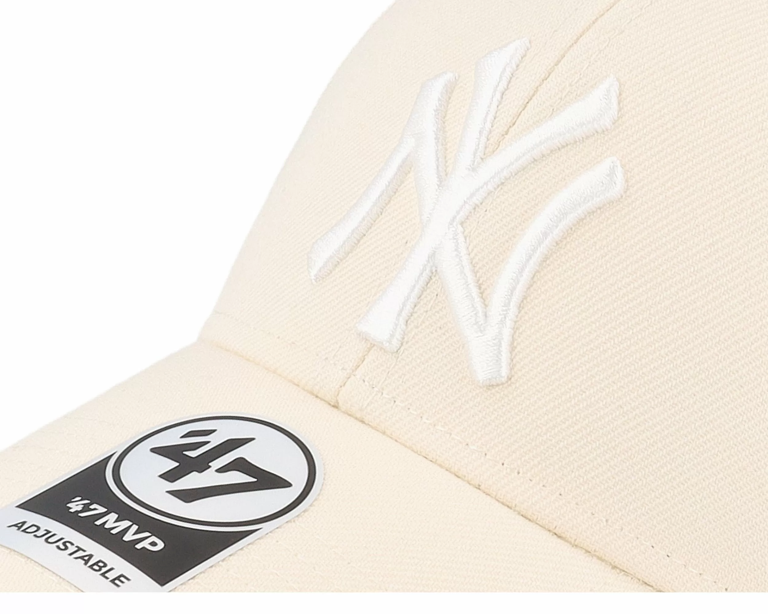 47 Brand New York Yankees Mlb Mvp Natural Adjustable - -Unisex Adjustable