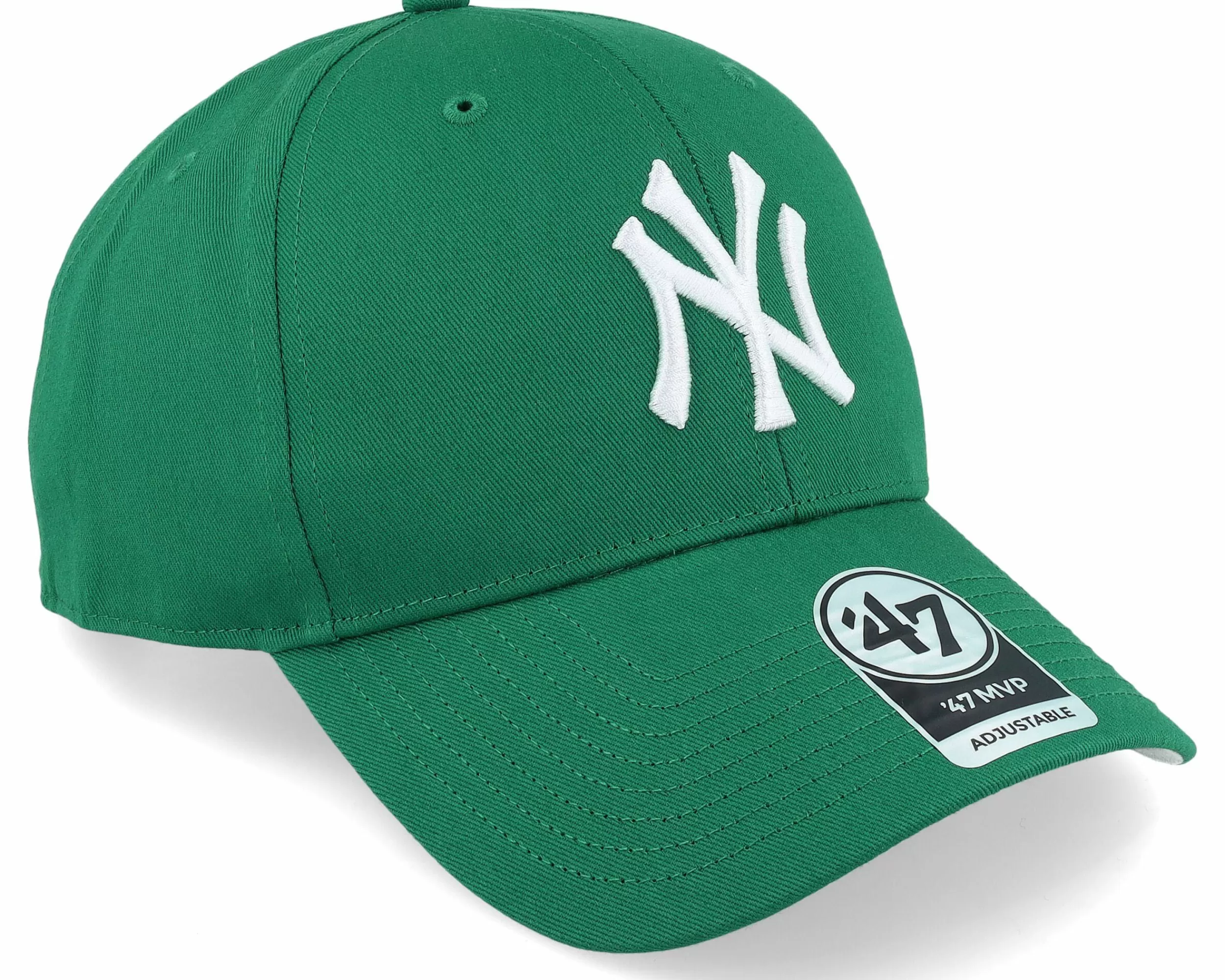 47 Brand New York Yankees Mlb Raised Basic Mvp Kelly Adjustable - -Unisex Adjustable