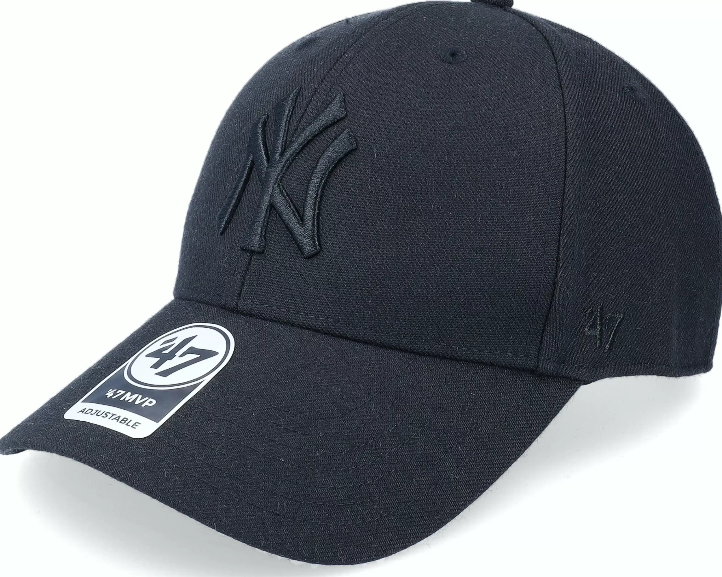 47 Brand New York Yankees Mlb Sure Shot Mvp Black Adjustable - -Unisex Adjustable