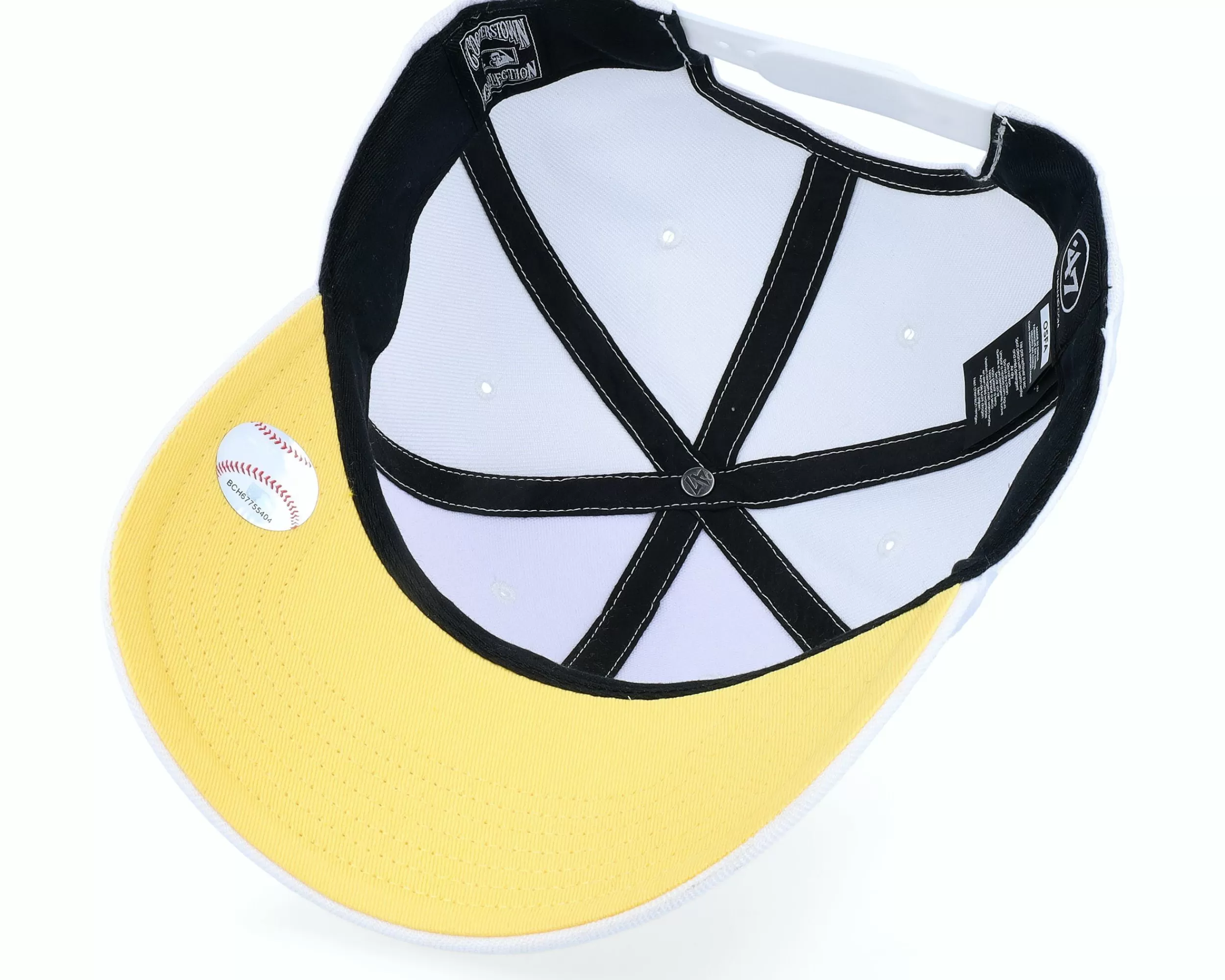 47 Brand New York Yankees Mlb World Series Sure Shot 47 Mvp White/Lavendel Adjustable - -Unisex Adjustable
