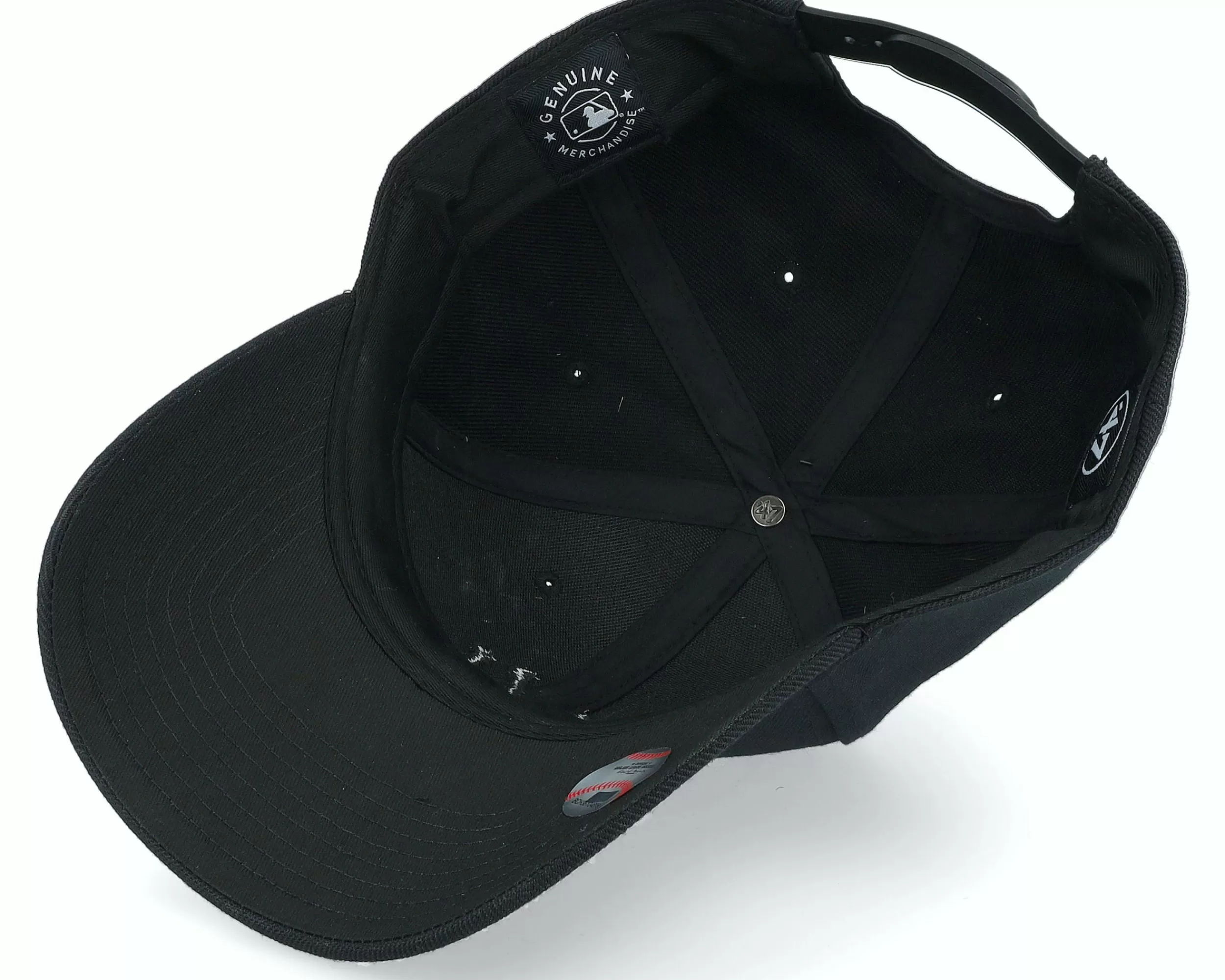 47 Brand New York Yankees Mvp Black/Black Adjustable - -Unisex Adjustable