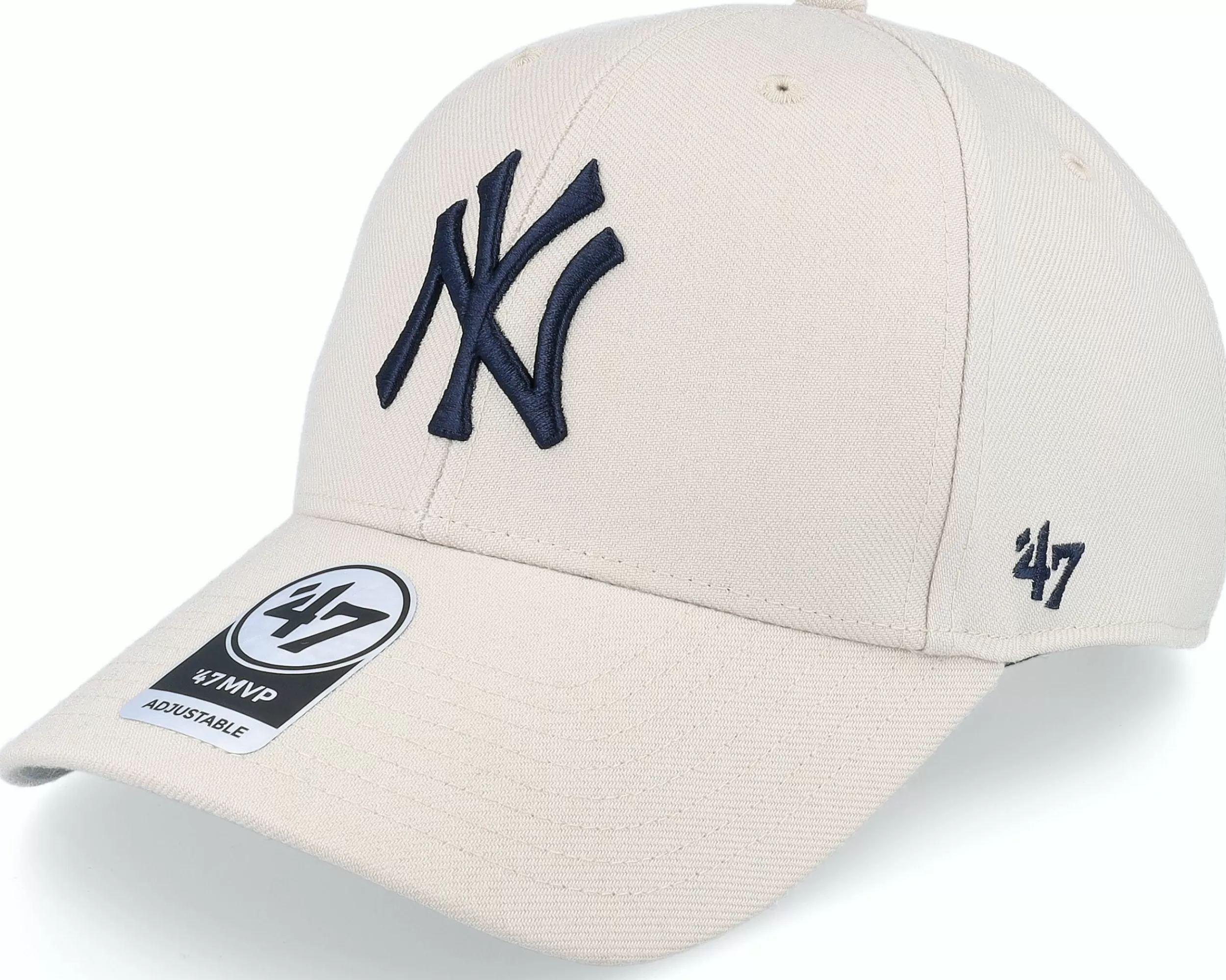 47 Brand New York Yankees Mvp Bone Adjustable - -Unisex Adjustable