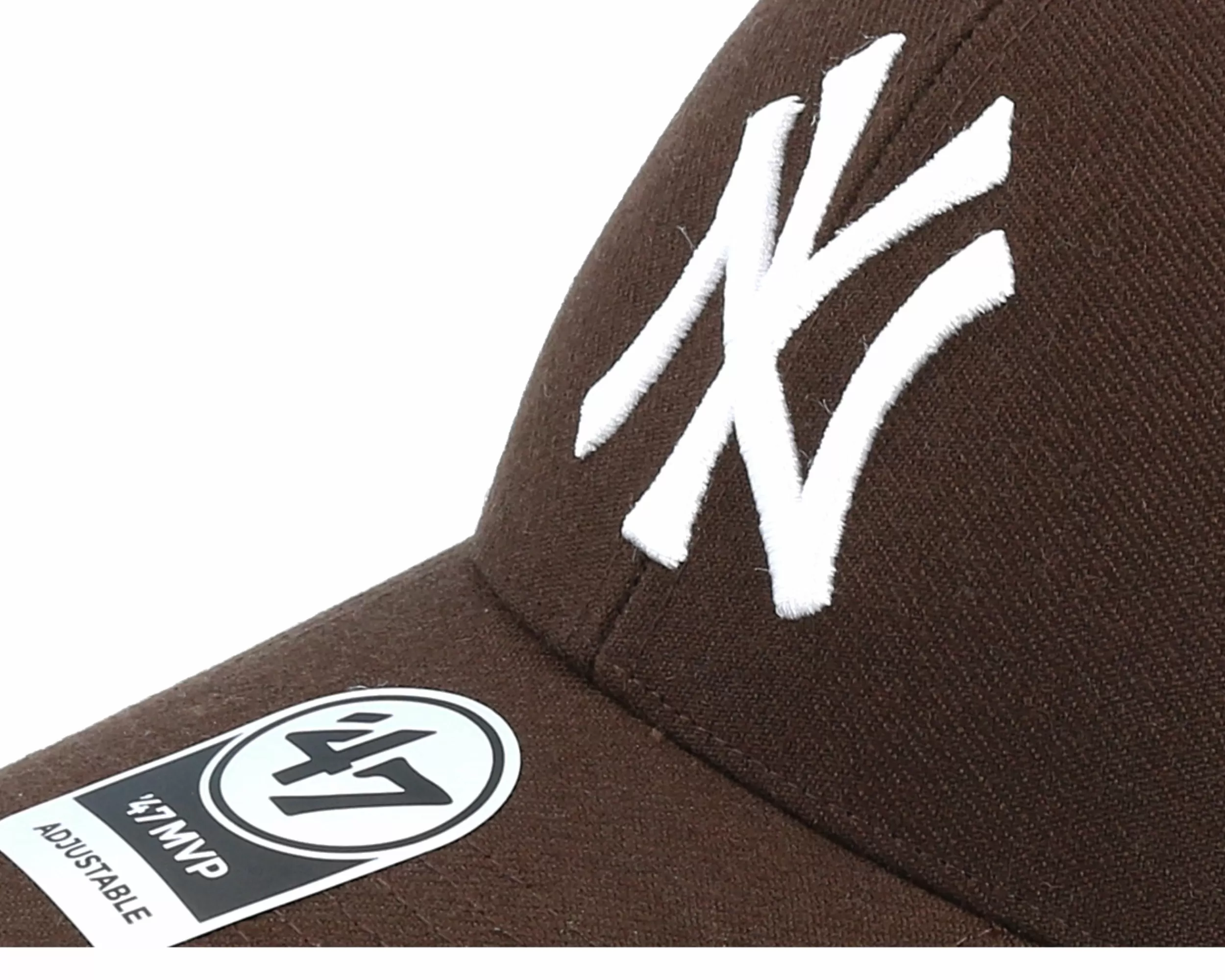 47 Brand New York Yankees Mvp Brown Adjustable - -Unisex Adjustable