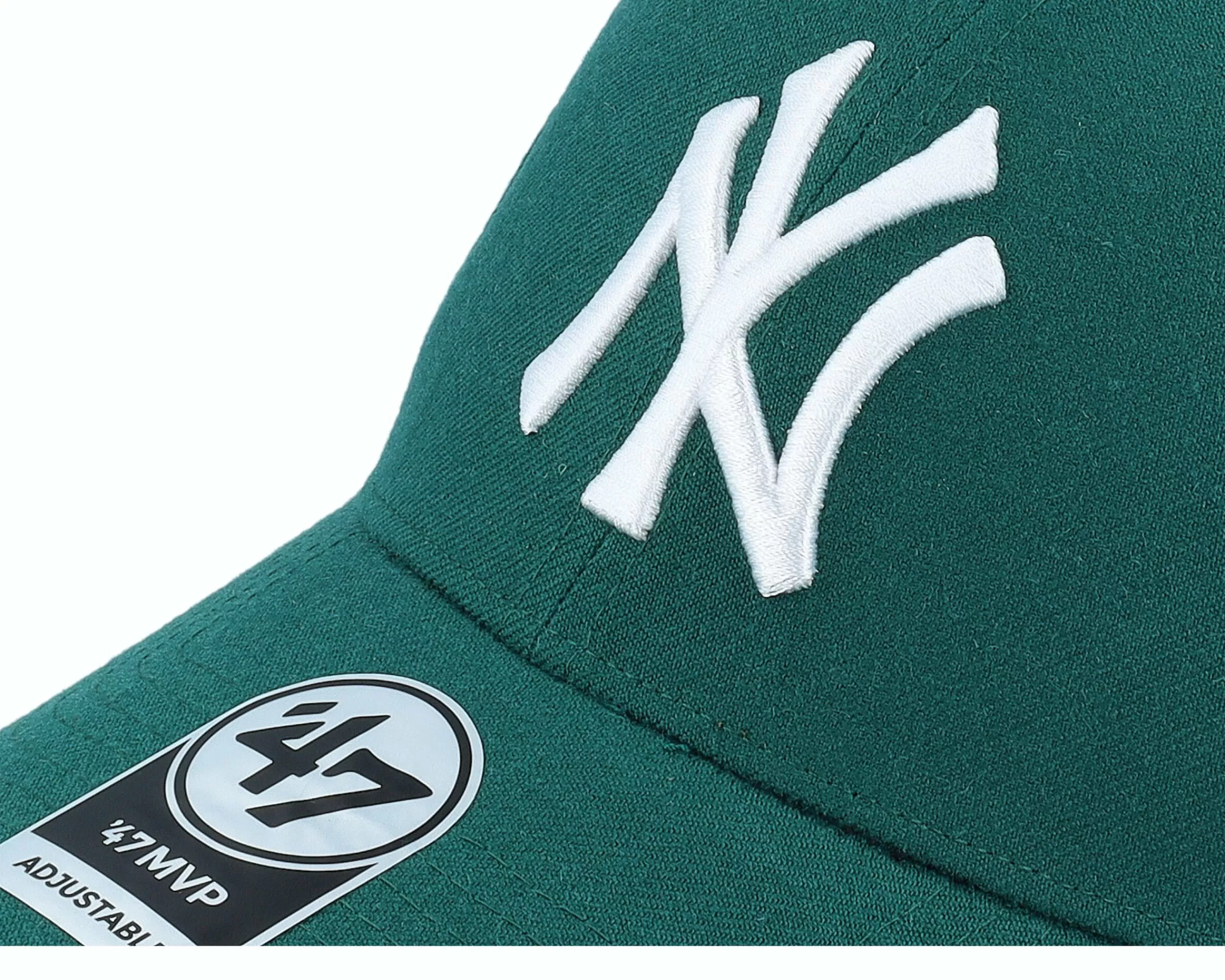 47 Brand New York Yankees Mvp Pacific Green/White Adjustable - -Unisex Adjustable