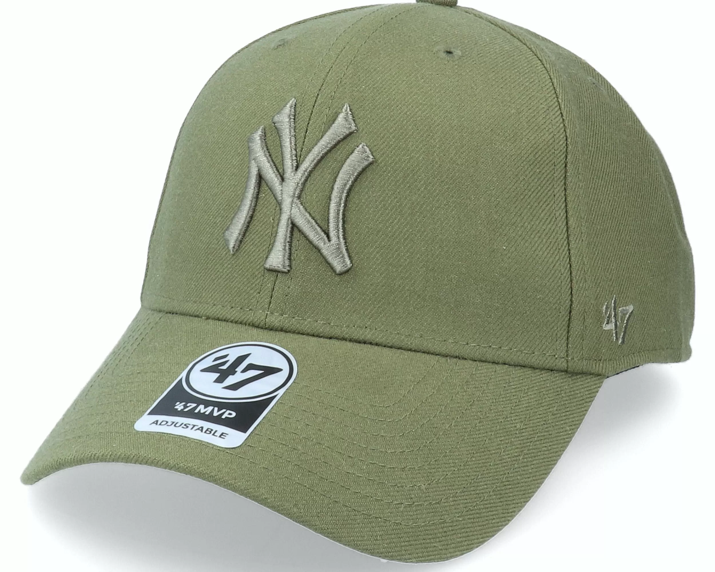 47 Brand New York Yankees Mvp Sandalwood Adjustable - -Unisex Adjustable