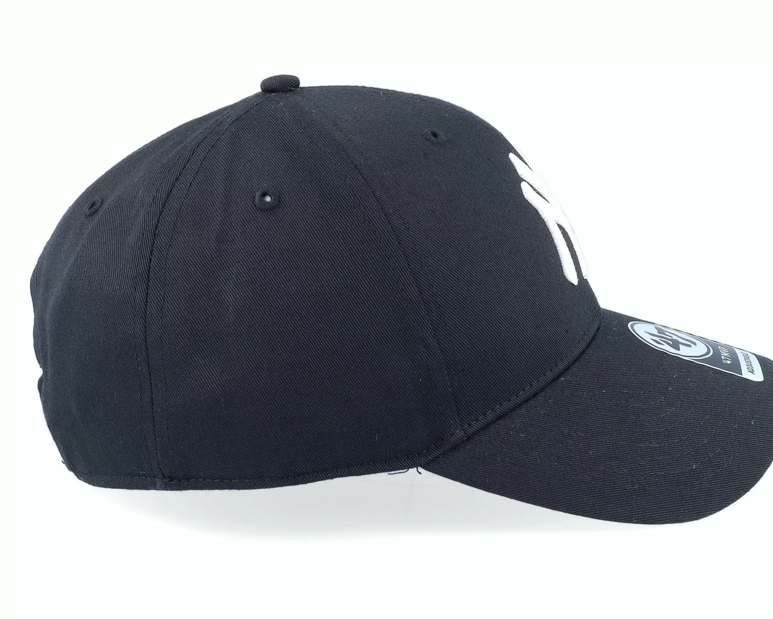 47 Brand New York Yankees Raised Basic Mvp Black Adjustable - -Unisex Adjustable