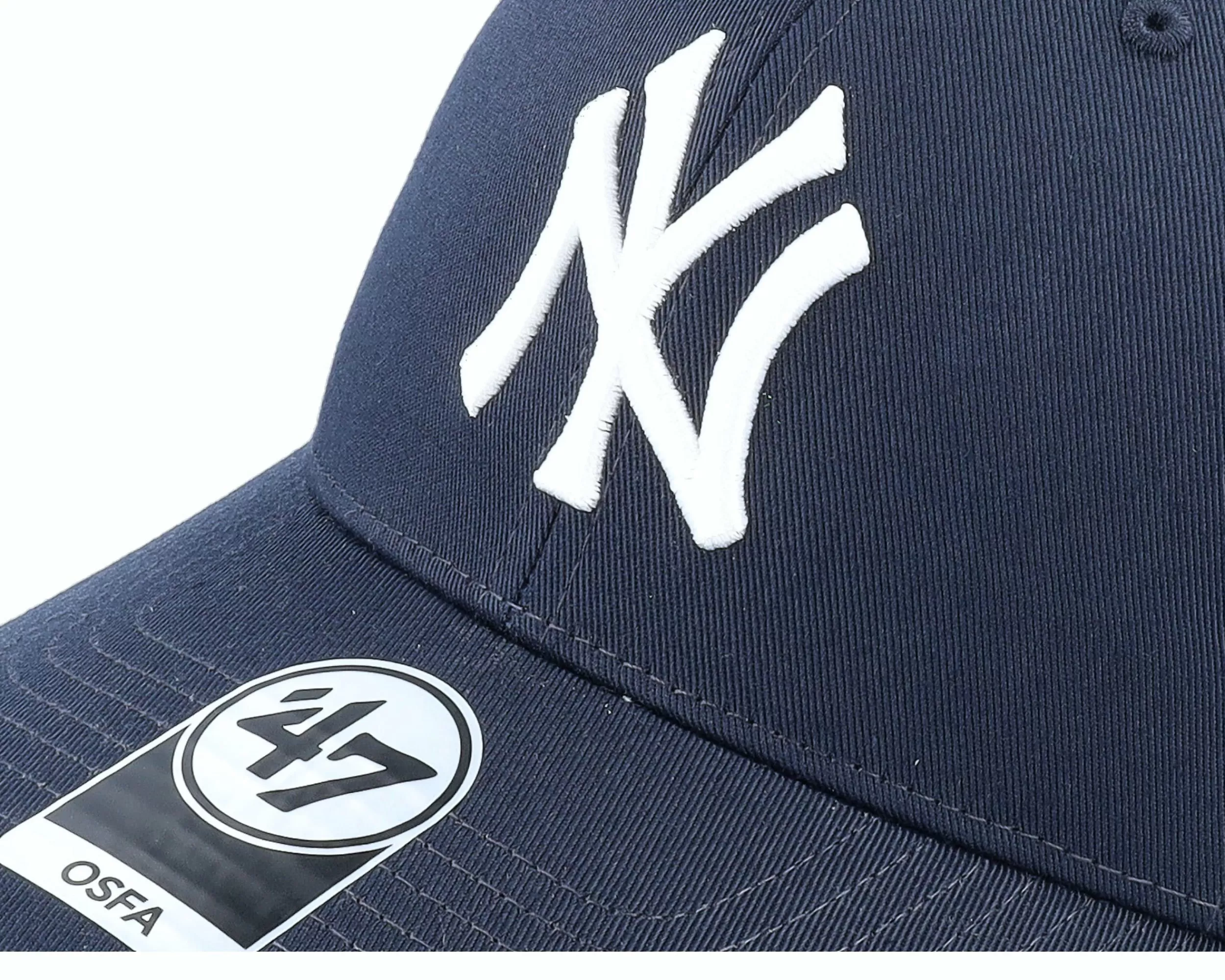 47 Brand New York Yankees Raised Basic Mvp Navy/White Adjustable - -Unisex Adjustable