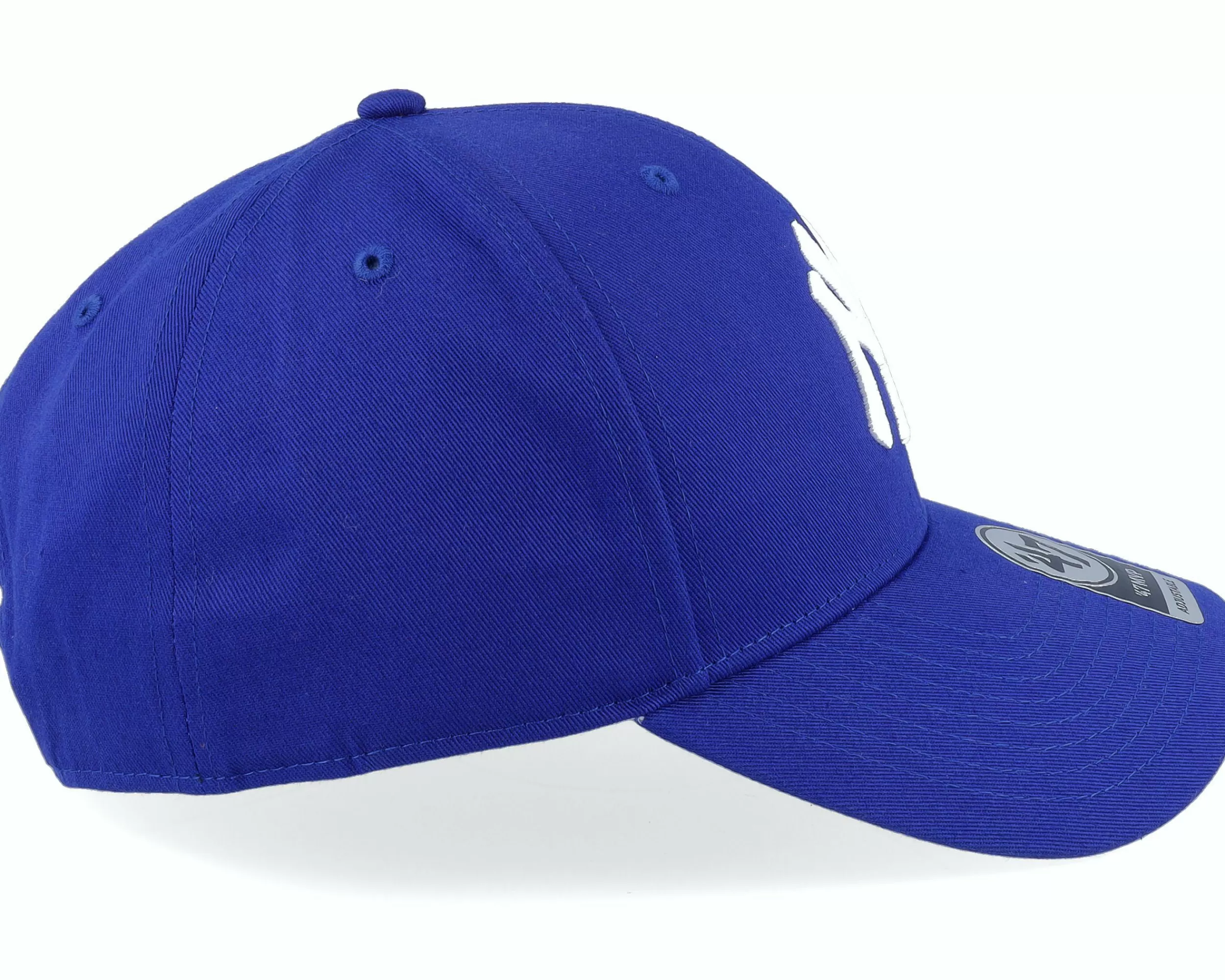 47 Brand New York Yankees Raised Basic Mvp Royal/White Adjustable - -Unisex Adjustable