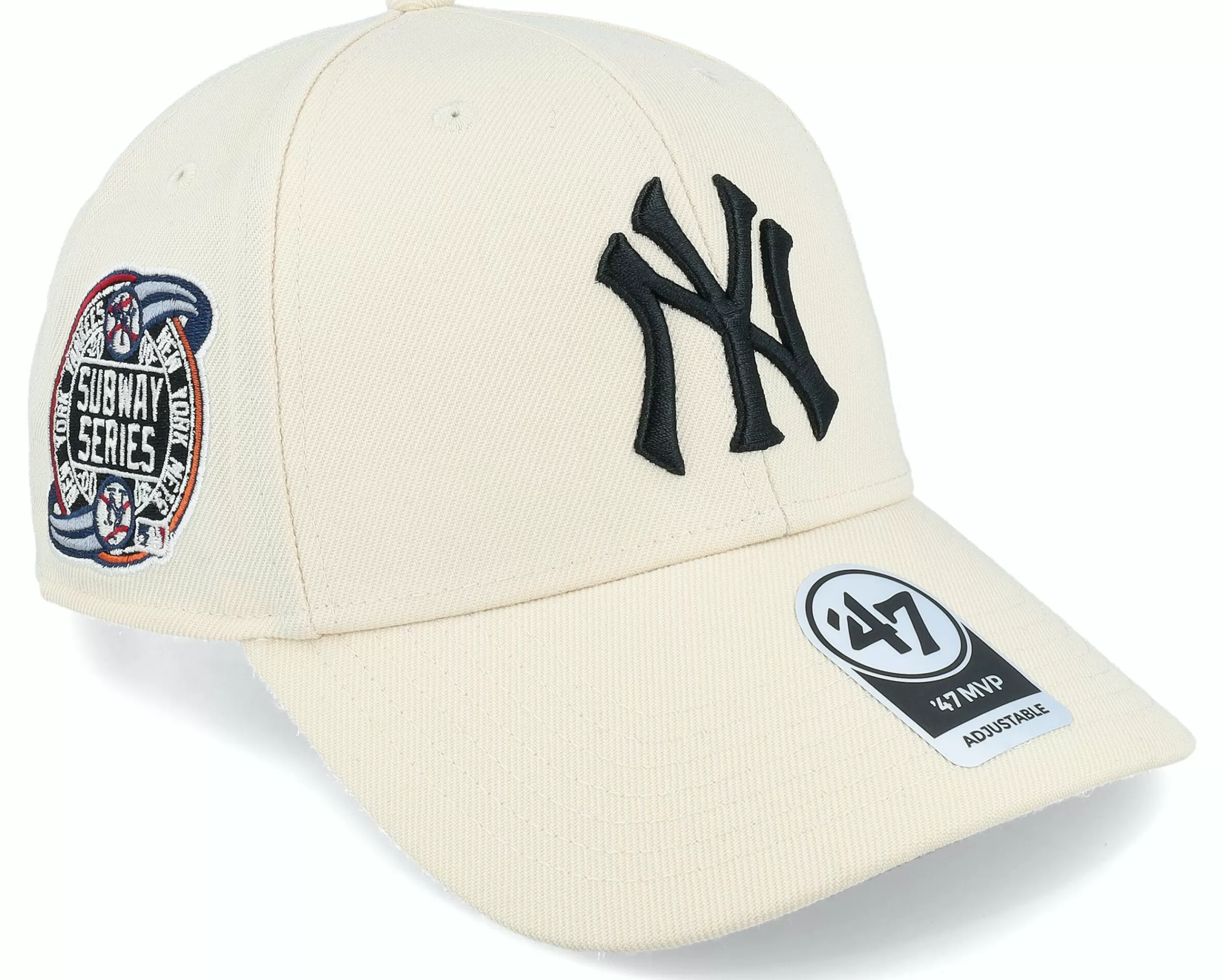 47 Brand New York Yankees Subway Series Sure Shot Mvp Natural Adjustable - -Unisex Adjustable
