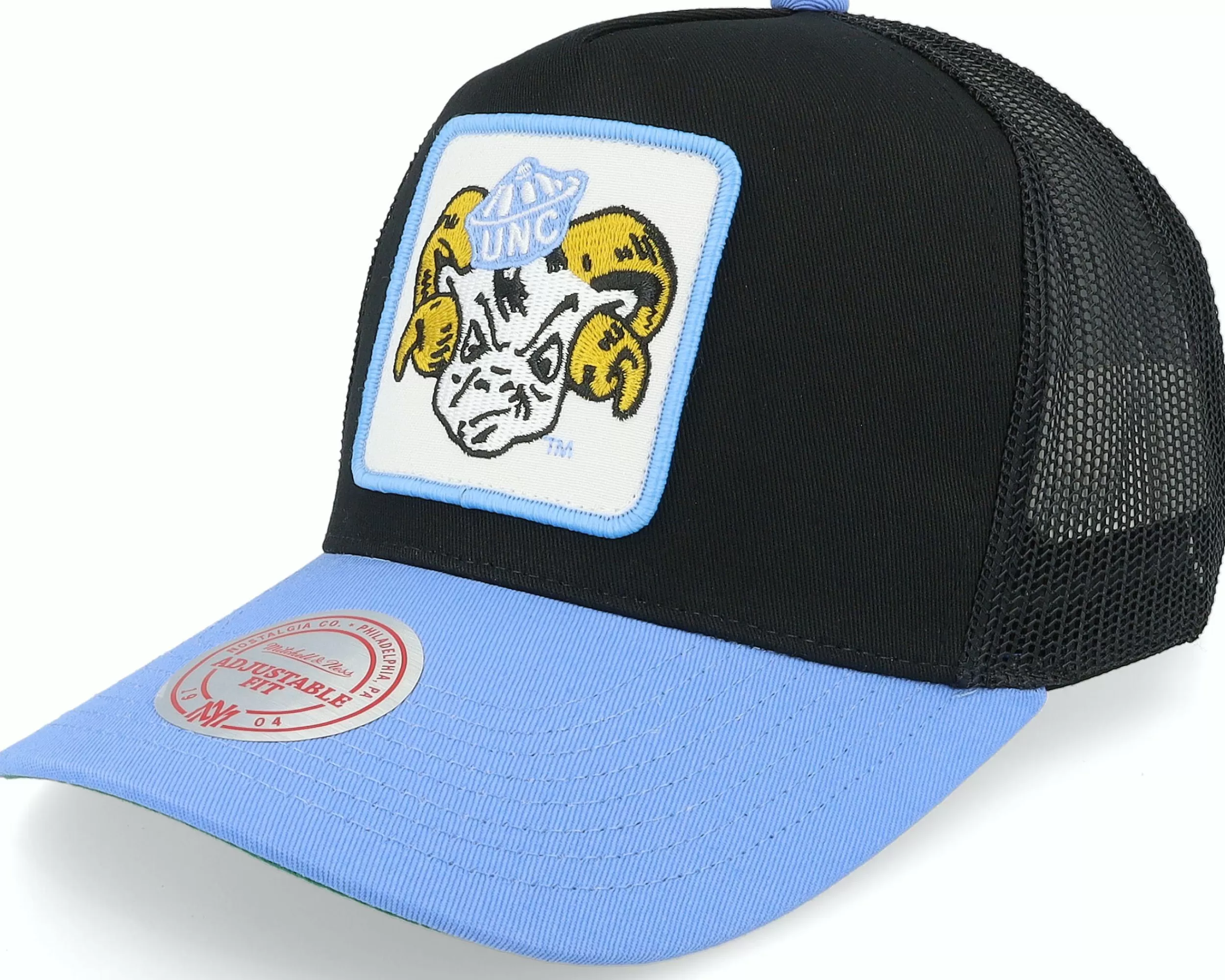 Mitchell & Ness North Carolina Tar Heels Truck It Black/Blue Trucker - -Unisex Trucker