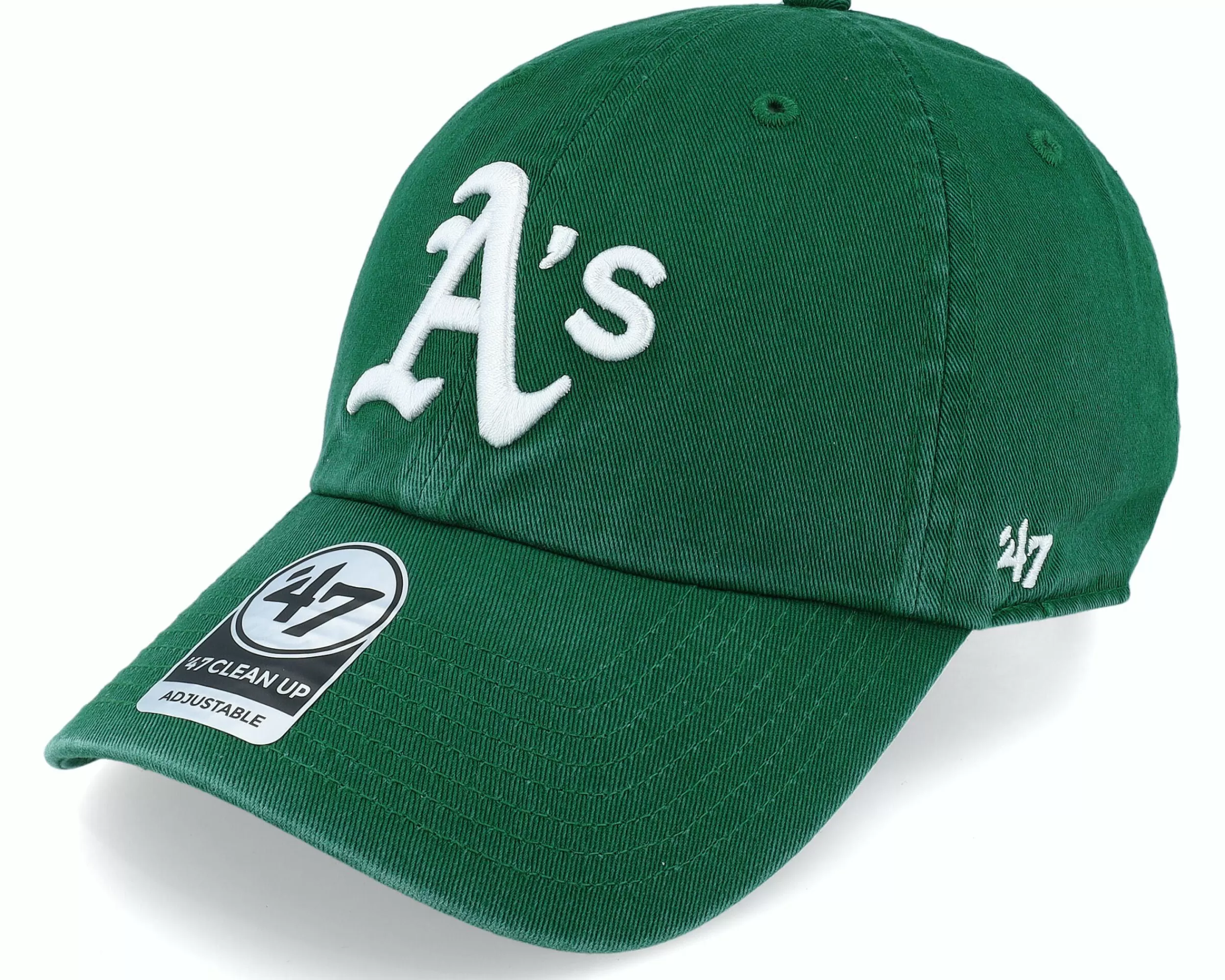47 Brand Oakland Athletics Clean Up Eden Green Dad Cap - -Unisex Dad Cap