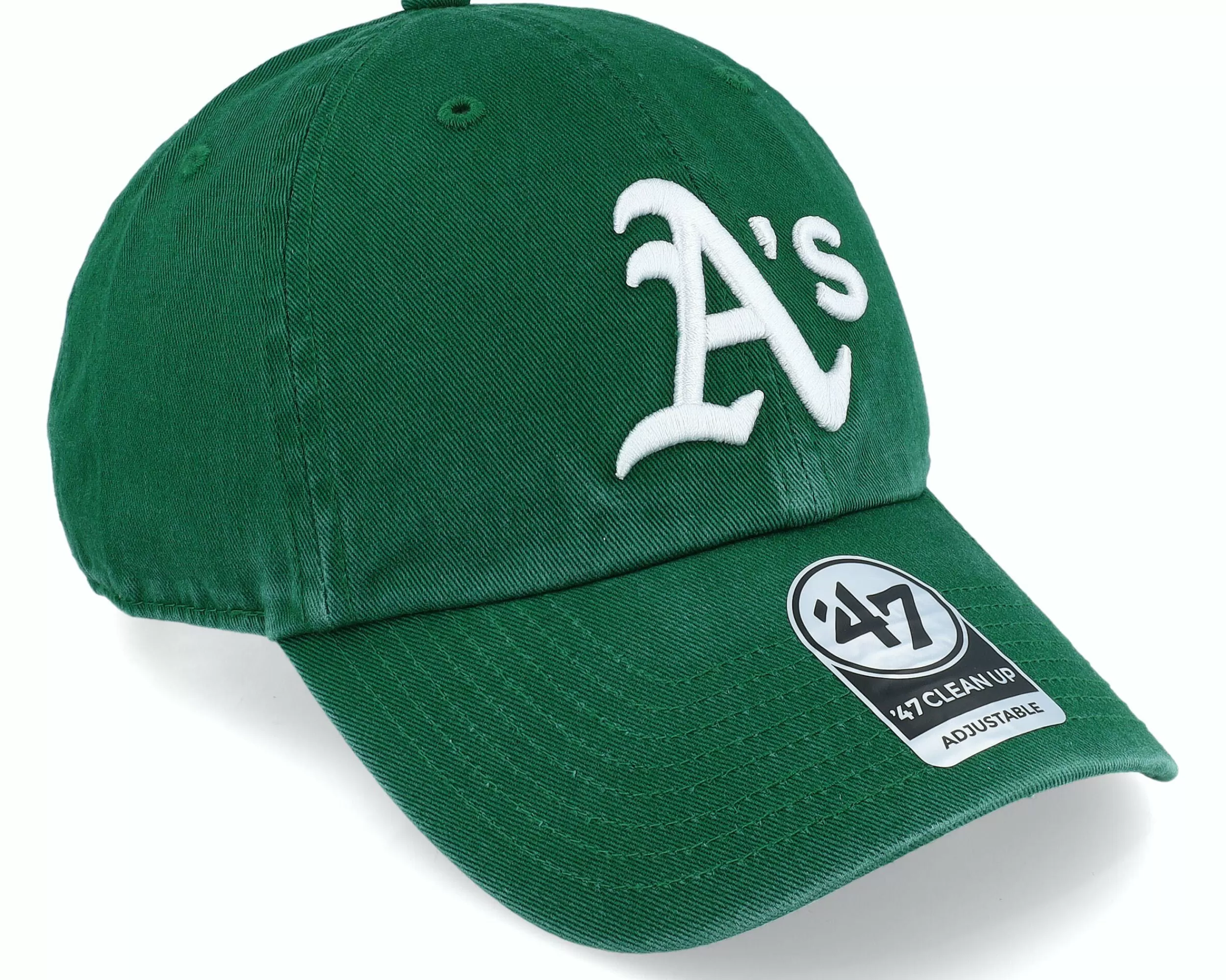 47 Brand Oakland Athletics Clean Up Eden Green Dad Cap - -Unisex Dad Cap