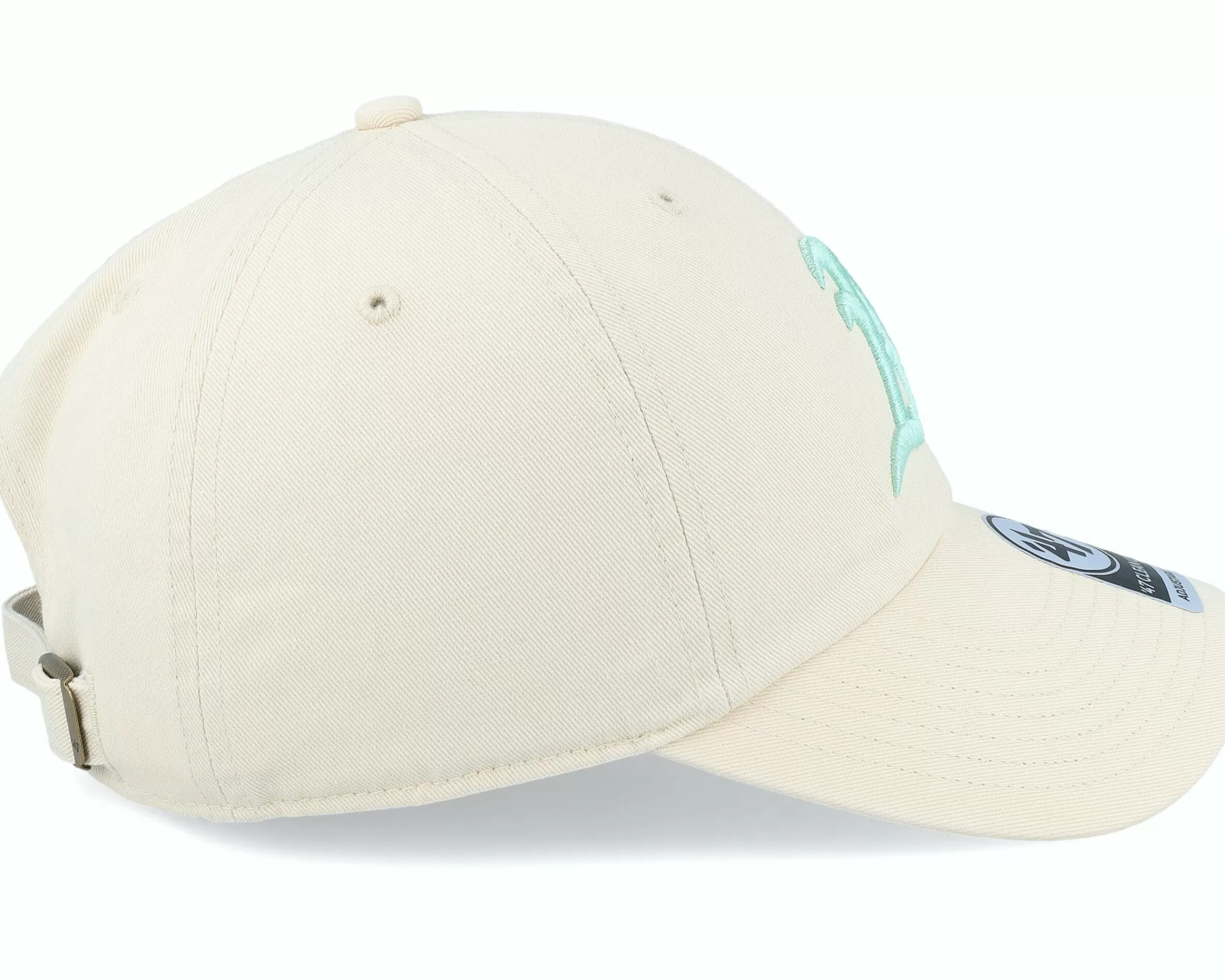 47 Brand Oakland Athletics Mlb Clean Up Natural Dad Cap - -Unisex Adjustable